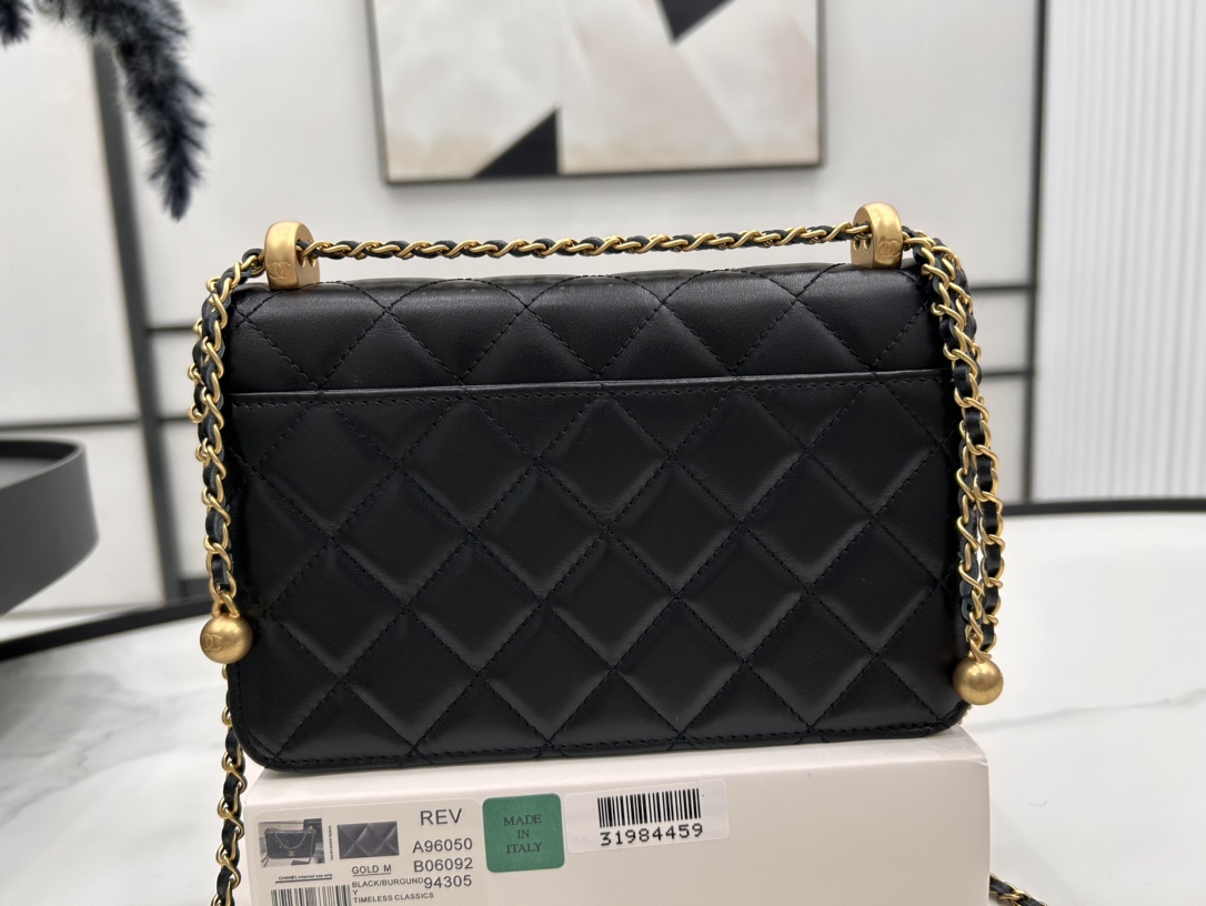 Chanel Basic Bag Cow Leather M-l
