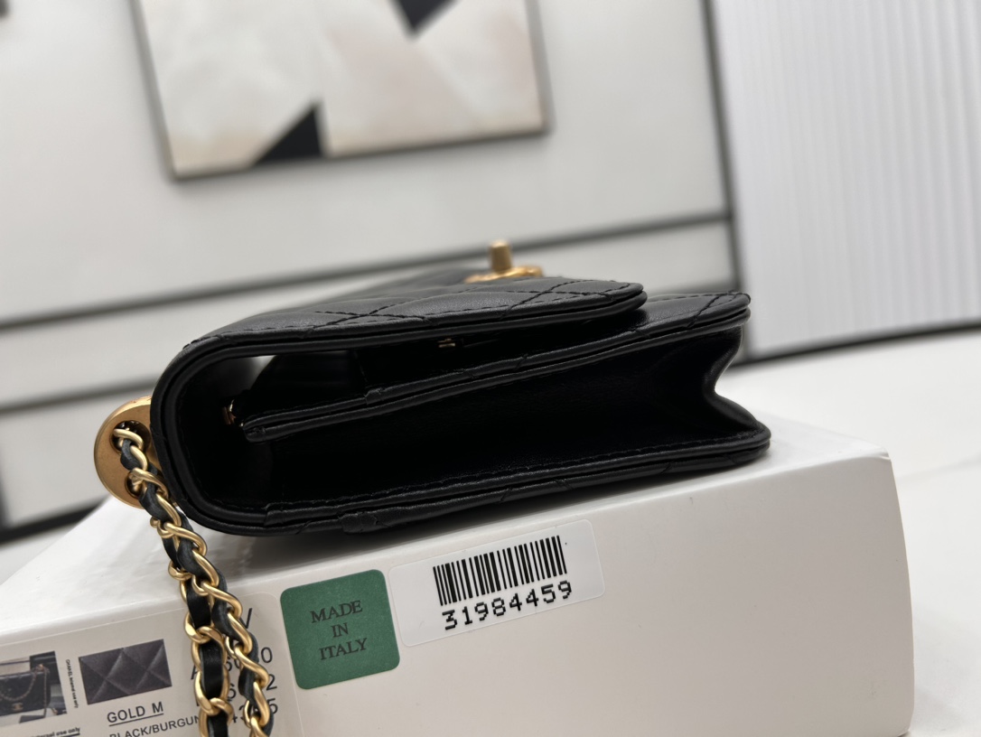 Chanel Basic Bag Cow Leather M-l