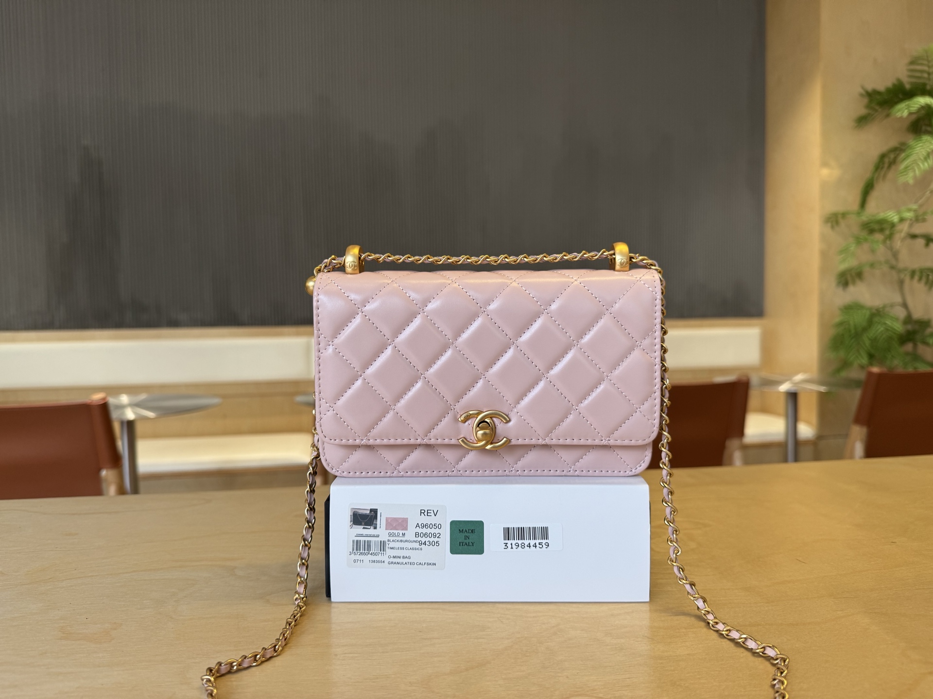 Chanel Basic Bag Cow Leather M-l