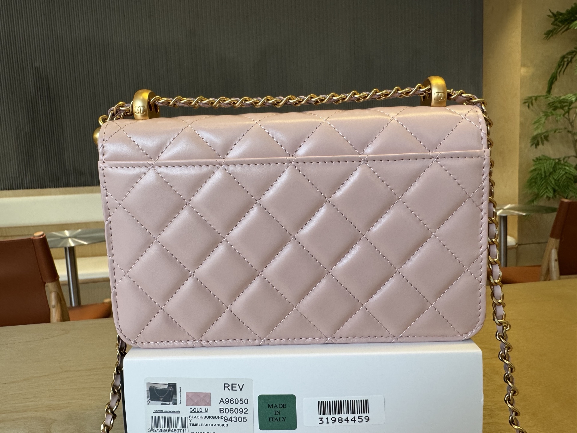 Chanel Basic Bag Cow Leather M-l