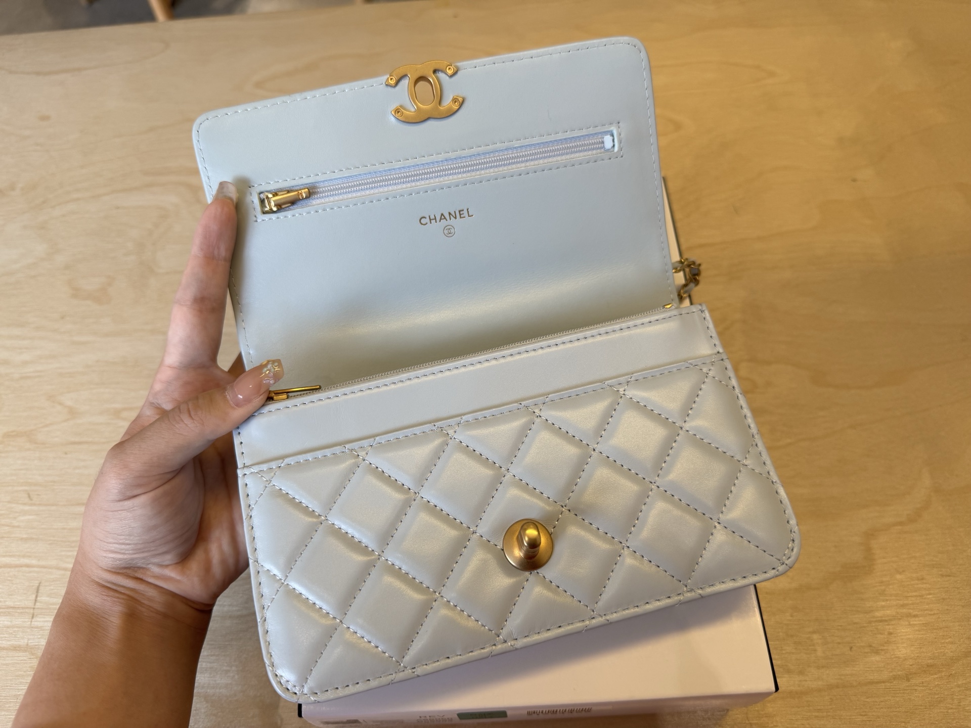 Chanel Basic Bag Cow Leather M-l