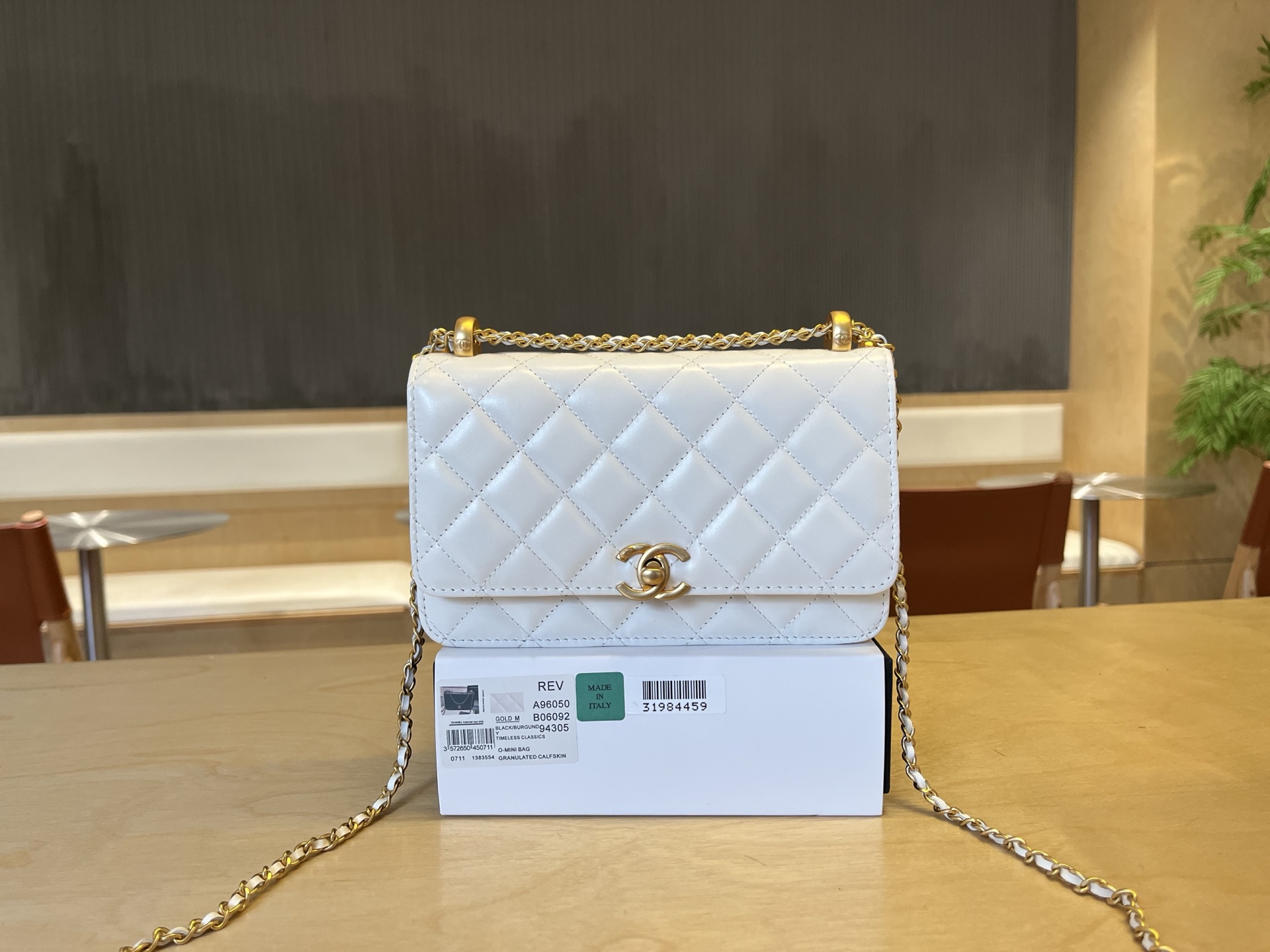 Chanel Basic Bag Cow Leather M-l