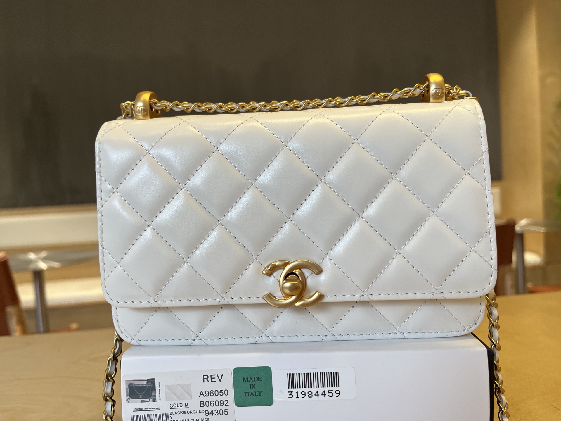 Chanel Basic Bag Cow Leather M-l