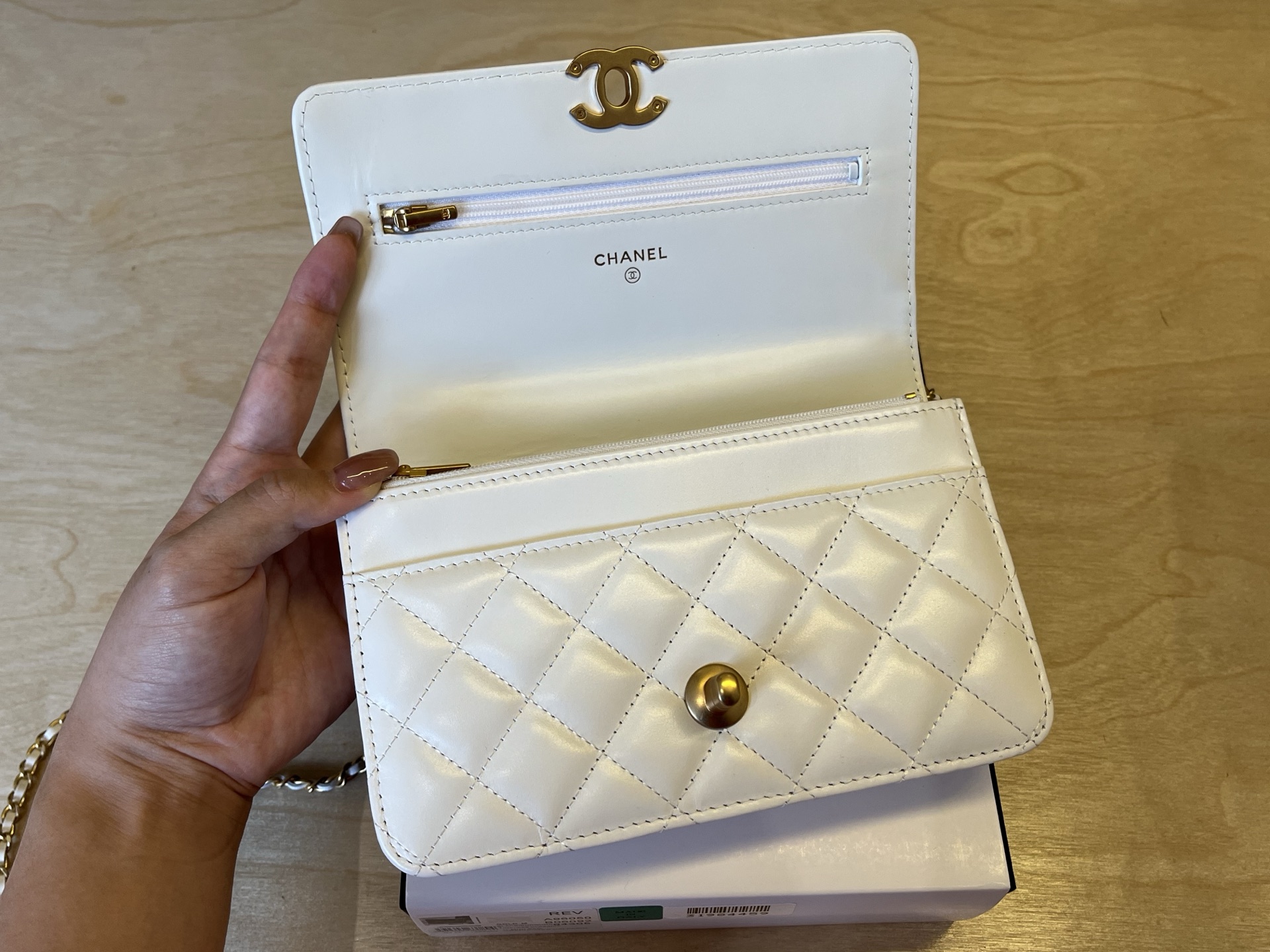 Chanel Basic Bag Cow Leather M-l