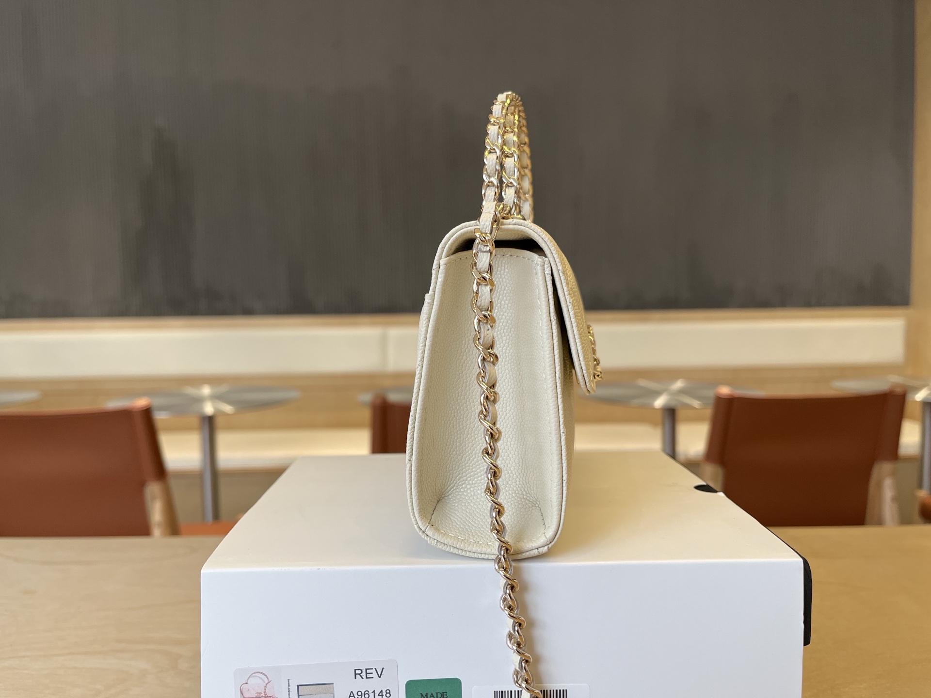 Chanel Basic Bag Cow Leather M-l-s