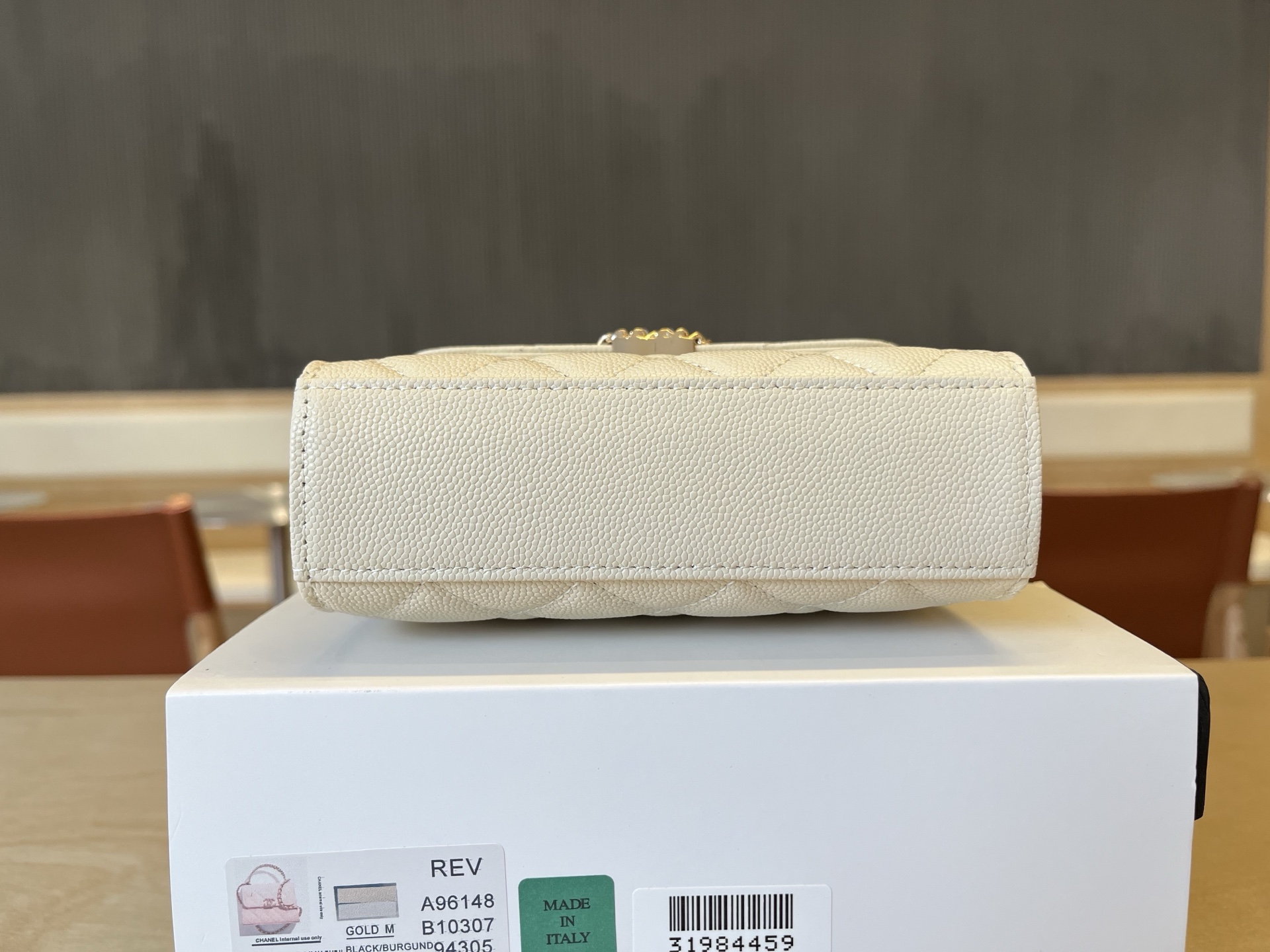 Chanel Basic Bag Cow Leather M-l-s