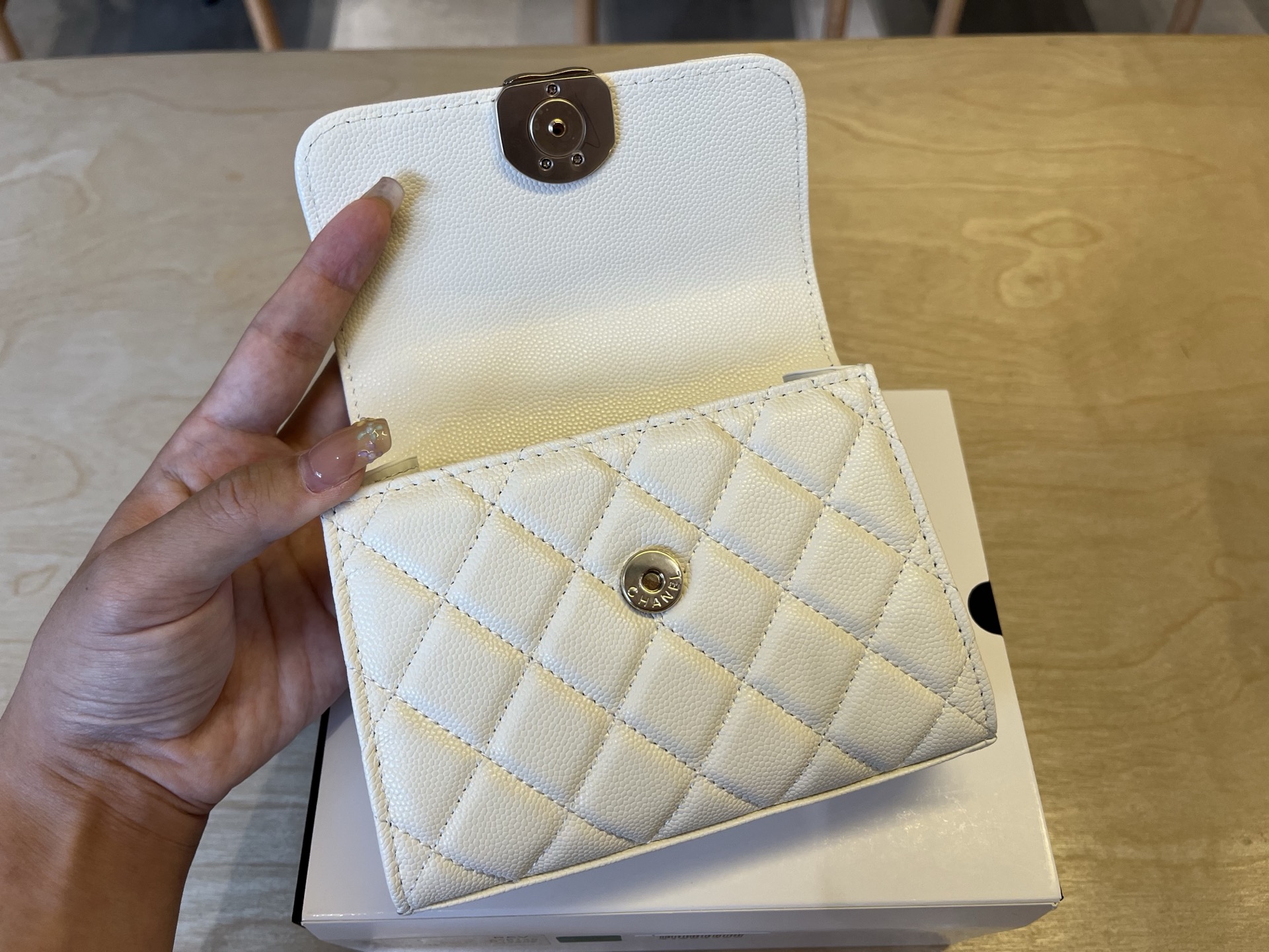 Chanel Basic Bag Cow Leather M-l-s