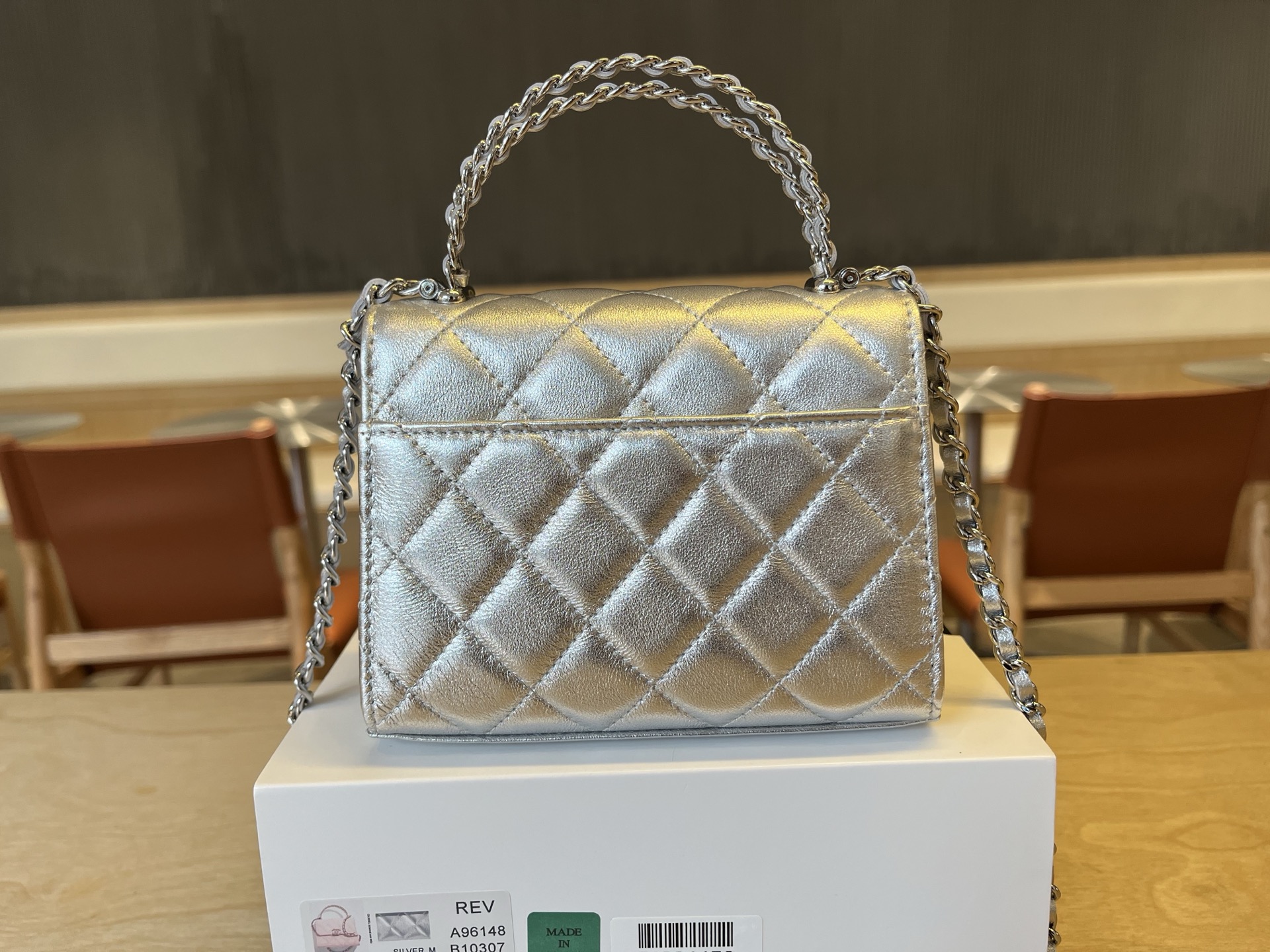 Chanel Basic Bag Cow Leather M-l-s