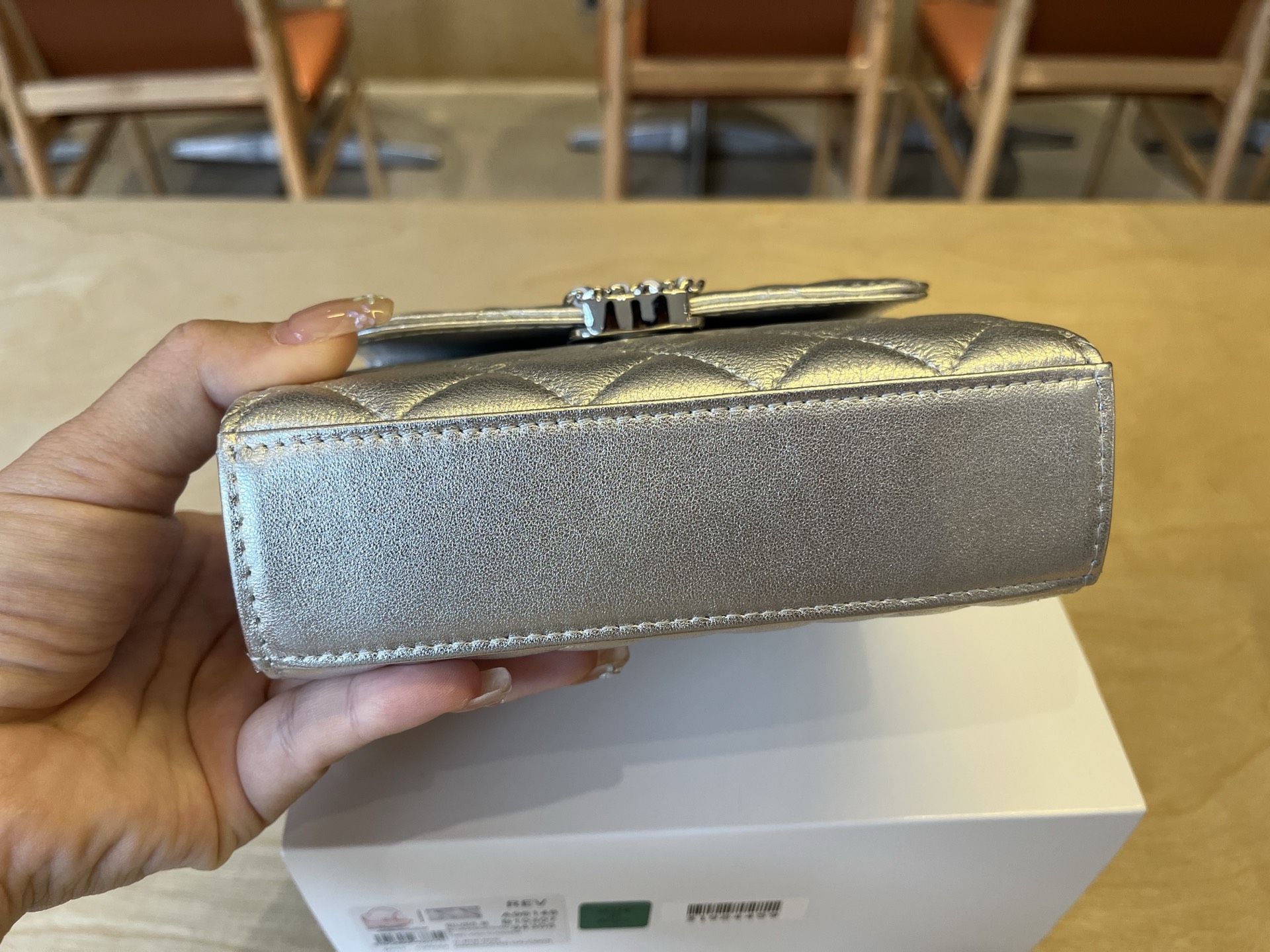 Chanel Basic Bag Cow Leather M-l-s