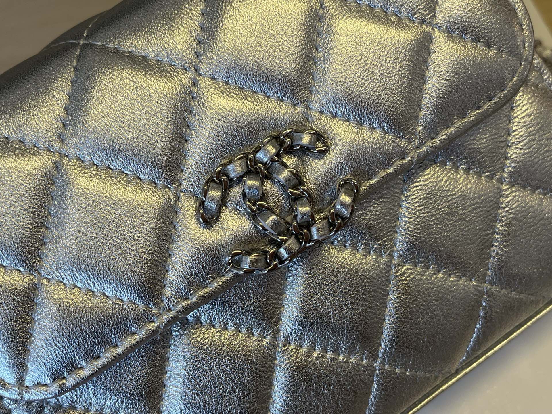 Chanel Basic Bag Cow Leather M-l-s