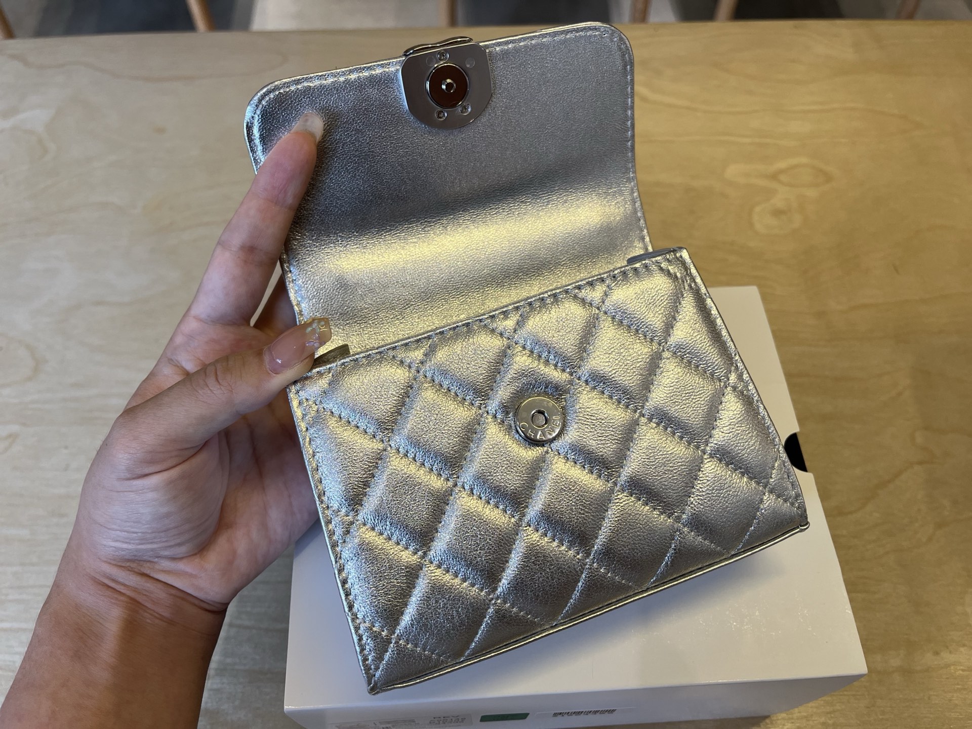 Chanel Basic Bag Cow Leather M-l-s