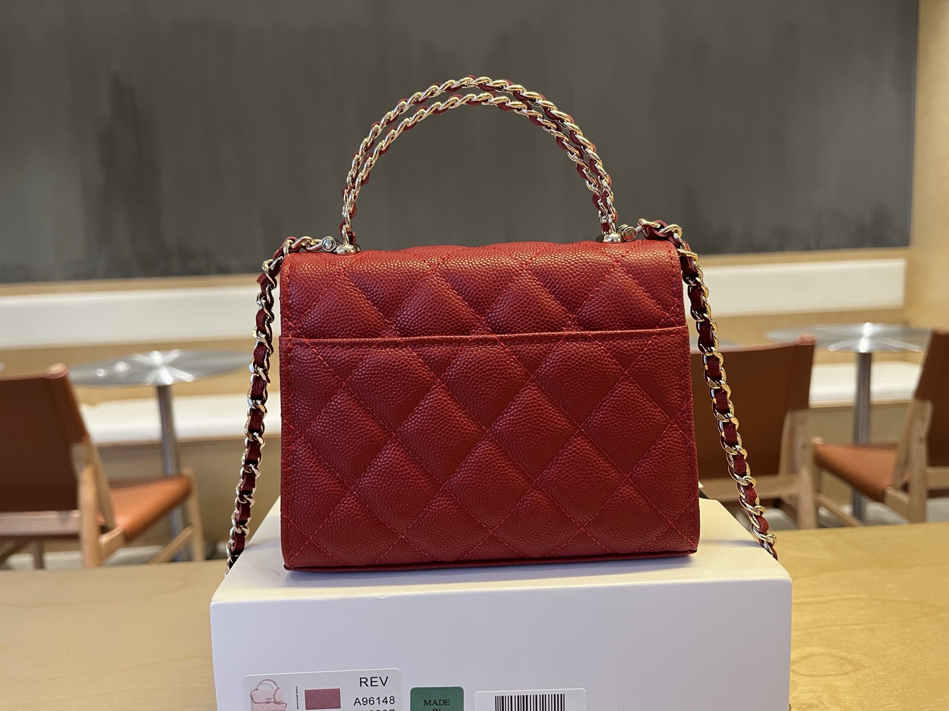 Chanel Basic Bag Cow Leather M-l-s