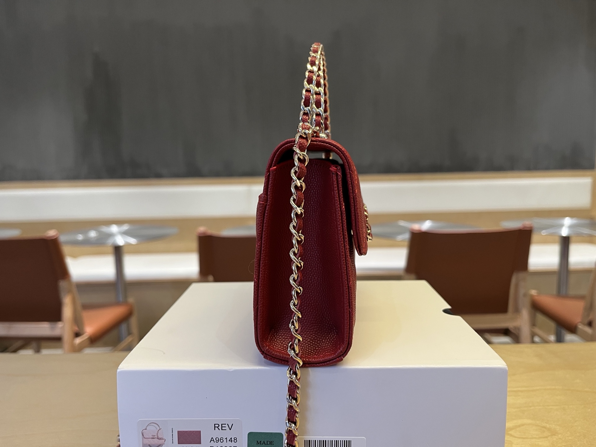 Chanel Basic Bag Cow Leather M-l-s