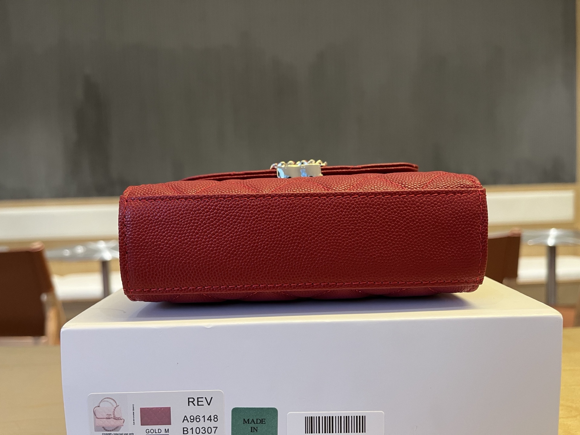 Chanel Basic Bag Cow Leather M-l-s