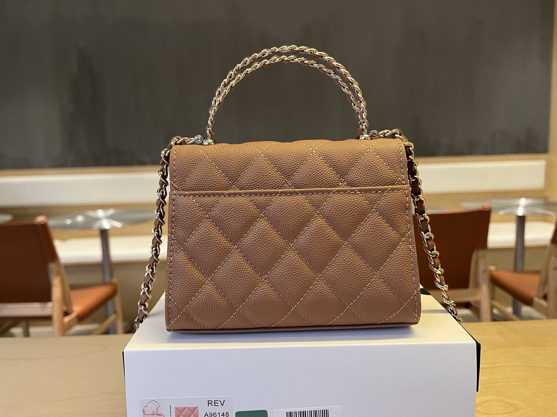 Chanel Basic Bag Cow Leather M-l-s