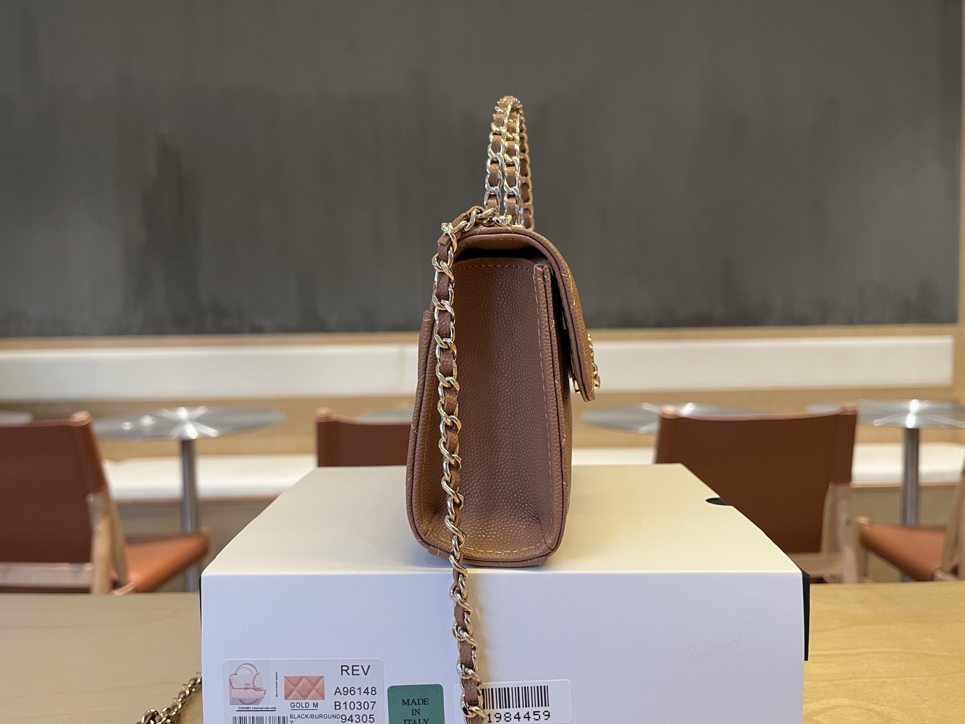 Chanel Basic Bag Cow Leather M-l-s