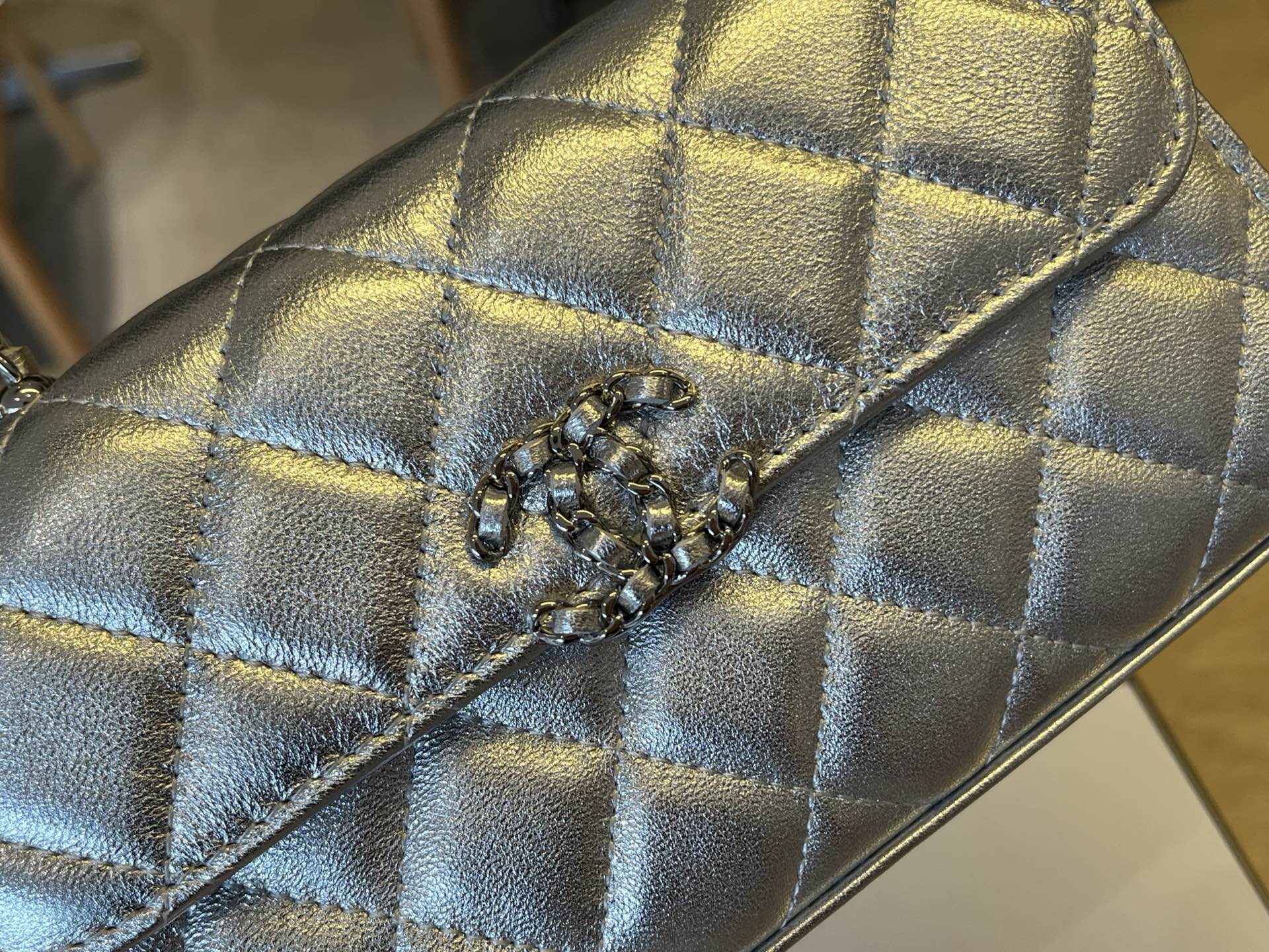 Chanel Basic Bag Cow Leather M-l-s