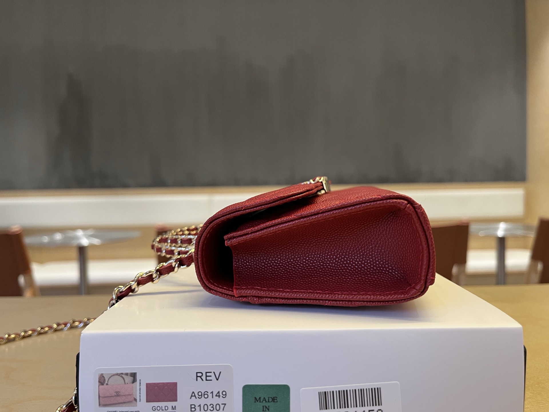 Chanel Basic Bag Cow Leather M-l-s