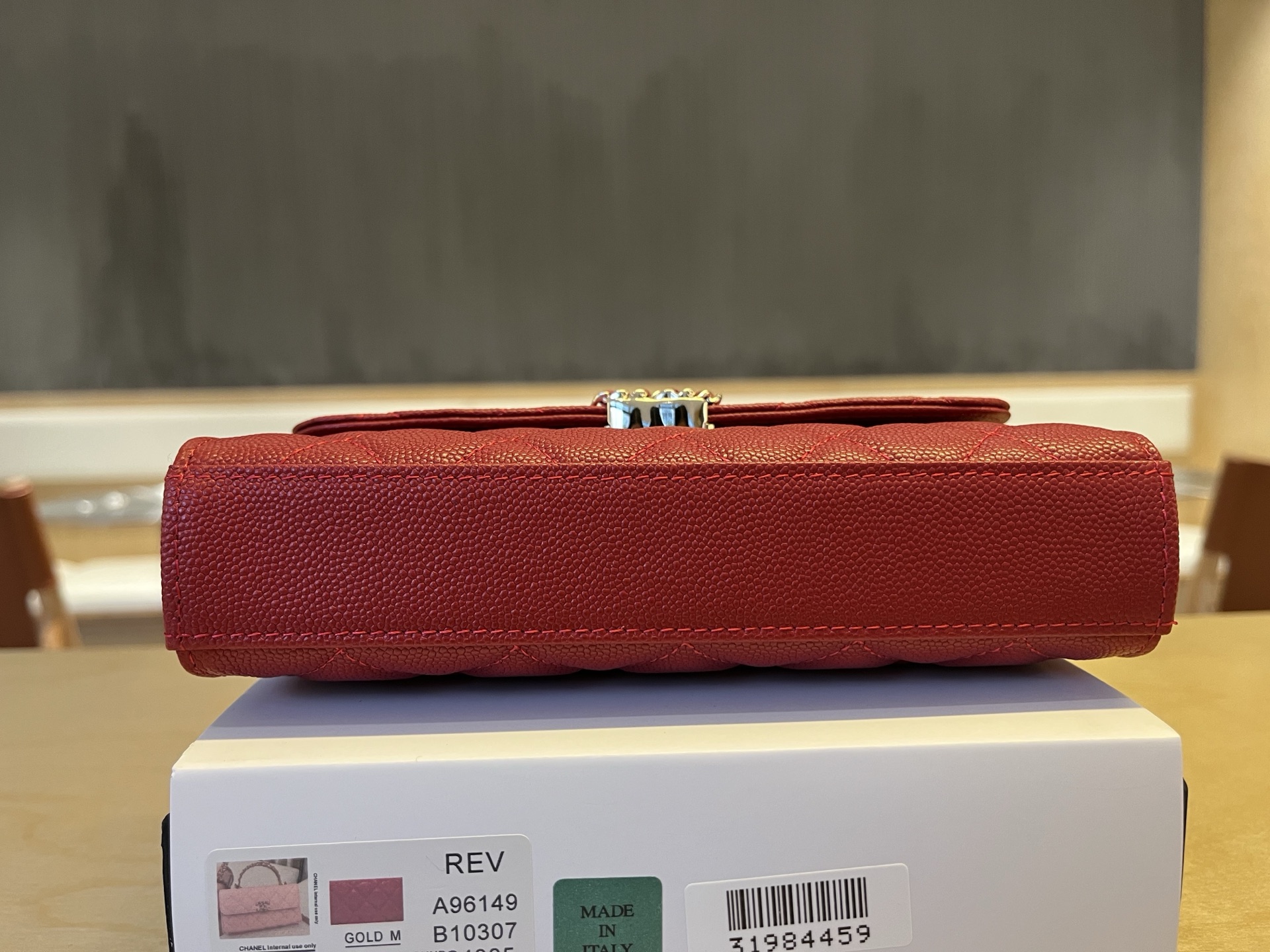 Chanel Basic Bag Cow Leather M-l-s