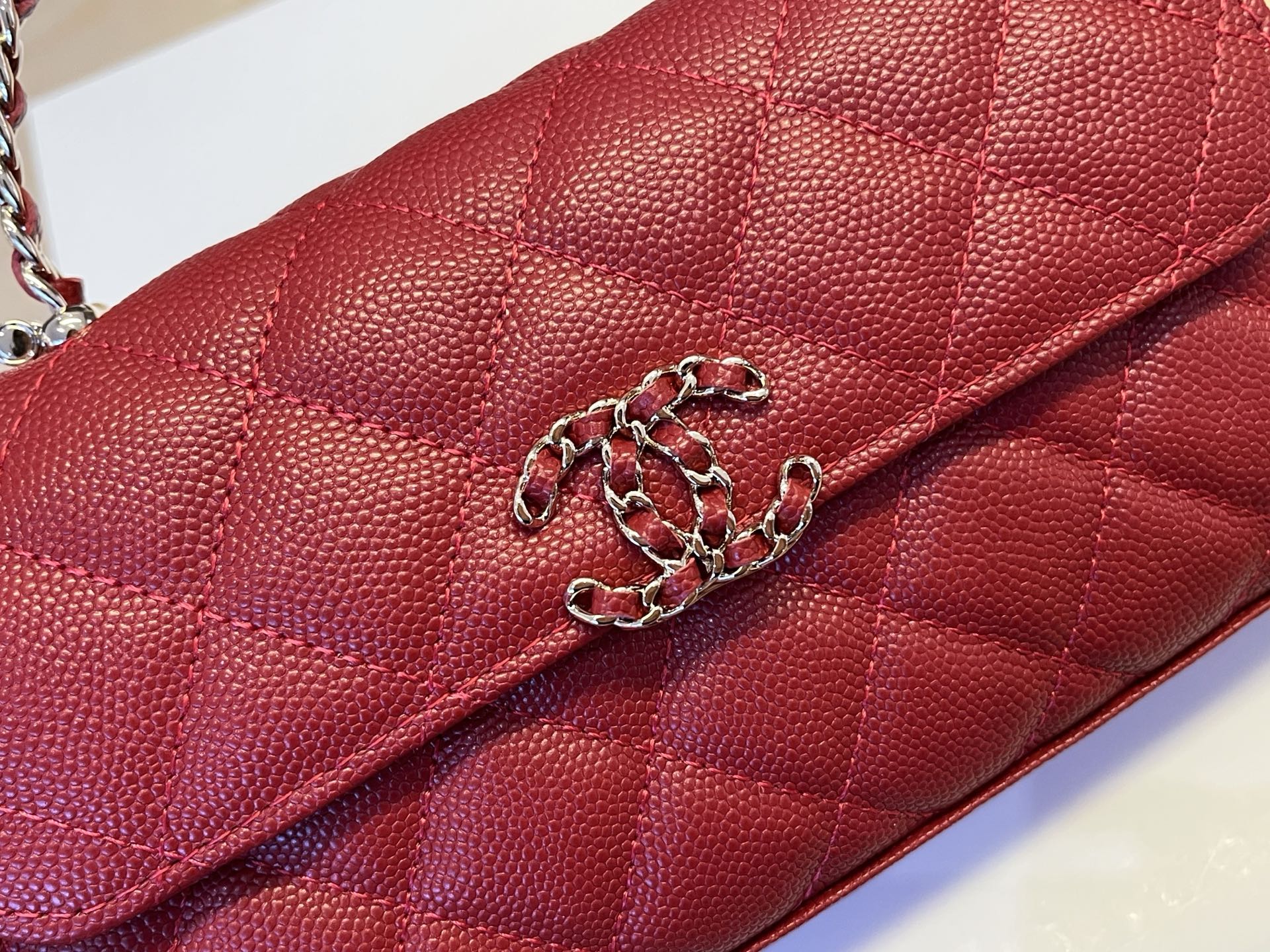 Chanel Basic Bag Cow Leather M-l-s