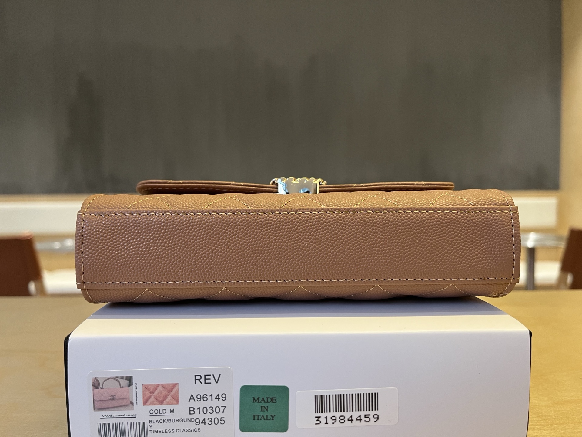 Chanel Basic Bag Cow Leather M-l-s