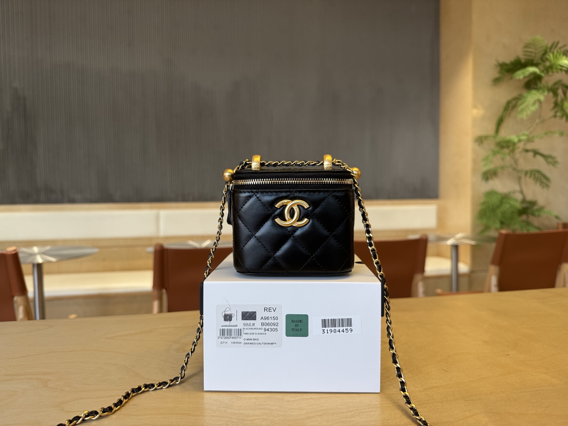 Chanel Basic Bag Cow Leather M-l