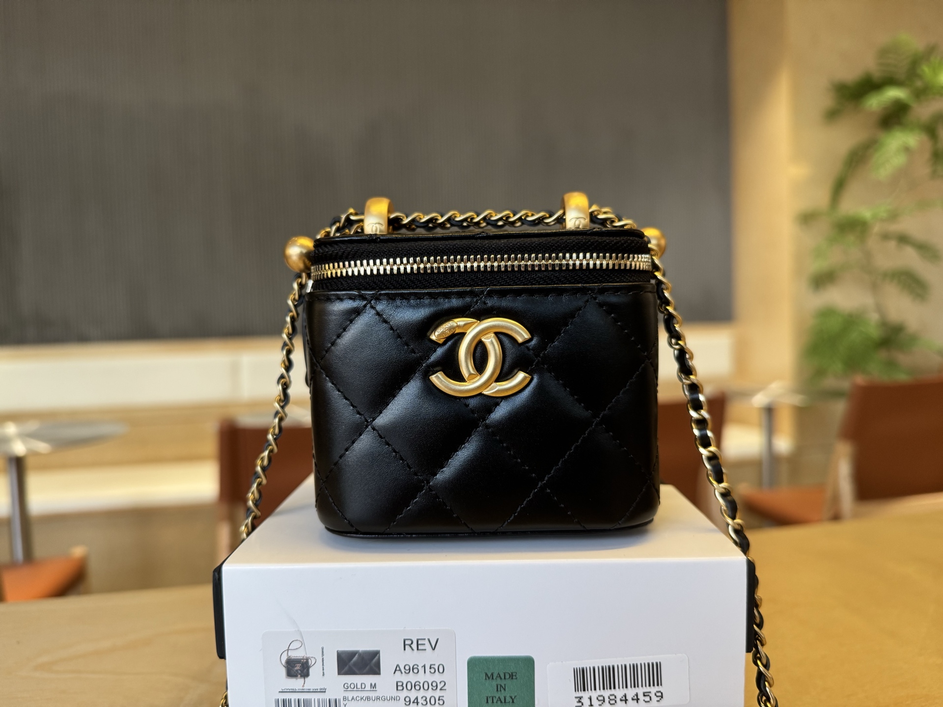 Chanel Basic Bag Cow Leather M-l