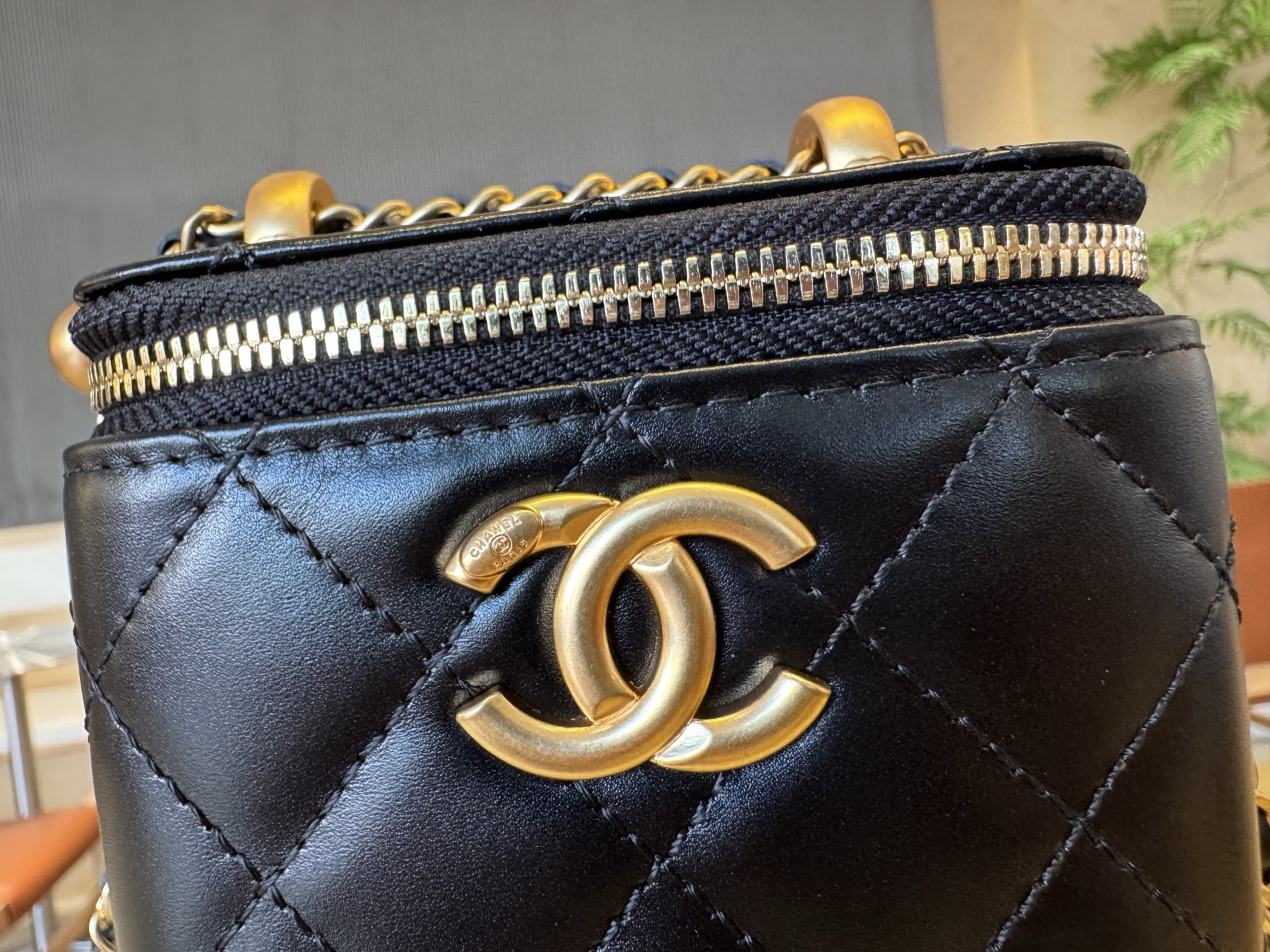 Chanel Basic Bag Cow Leather M-l