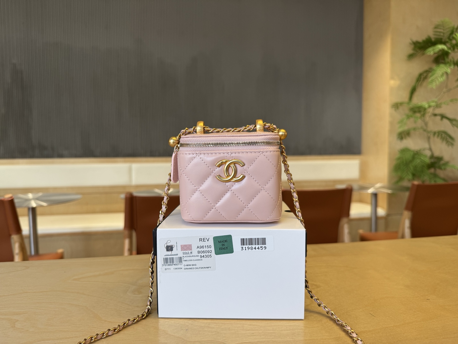 Chanel Basic Bag Cow Leather M-l