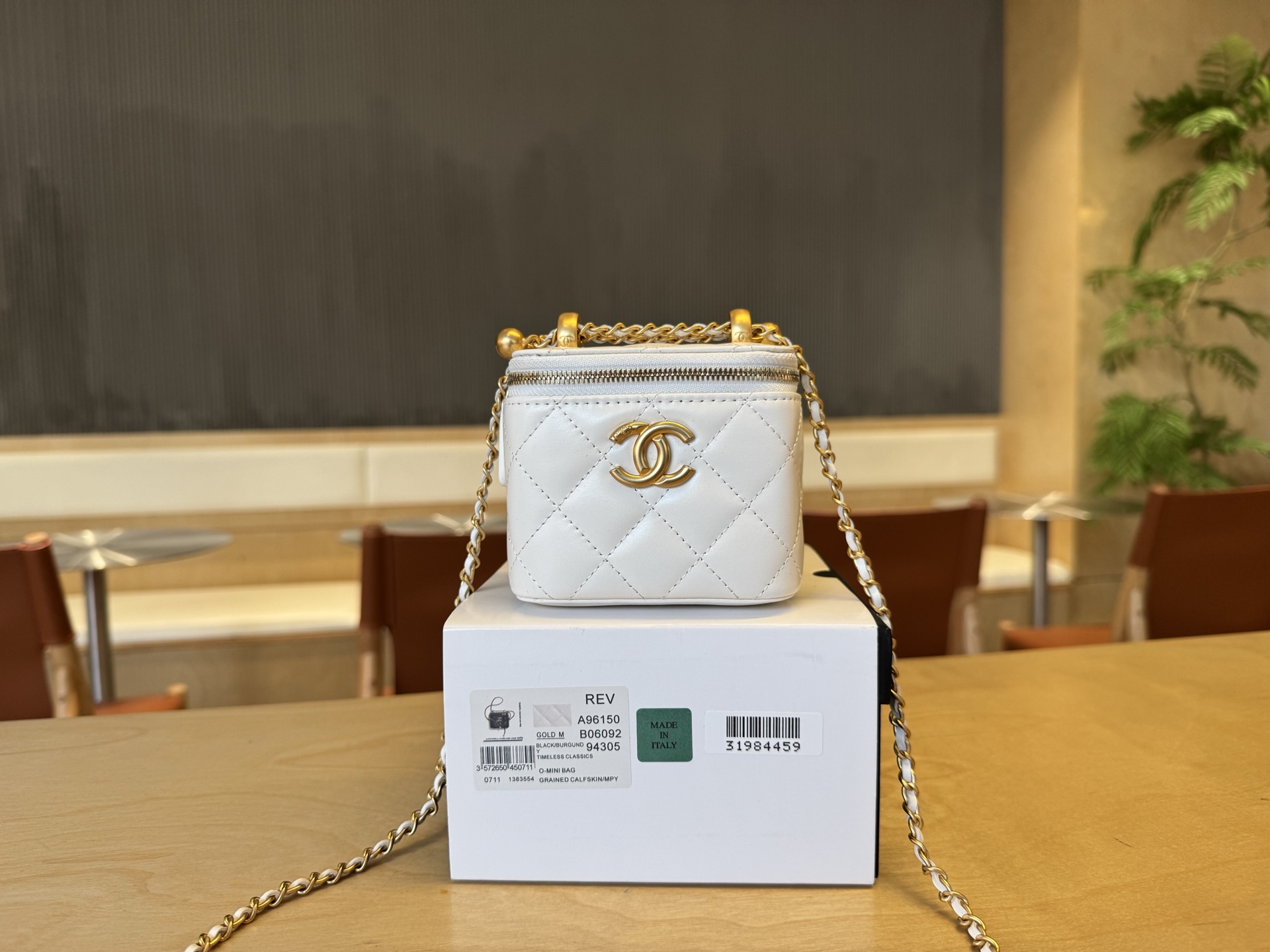 Chanel Basic Bag Cow Leather M-l