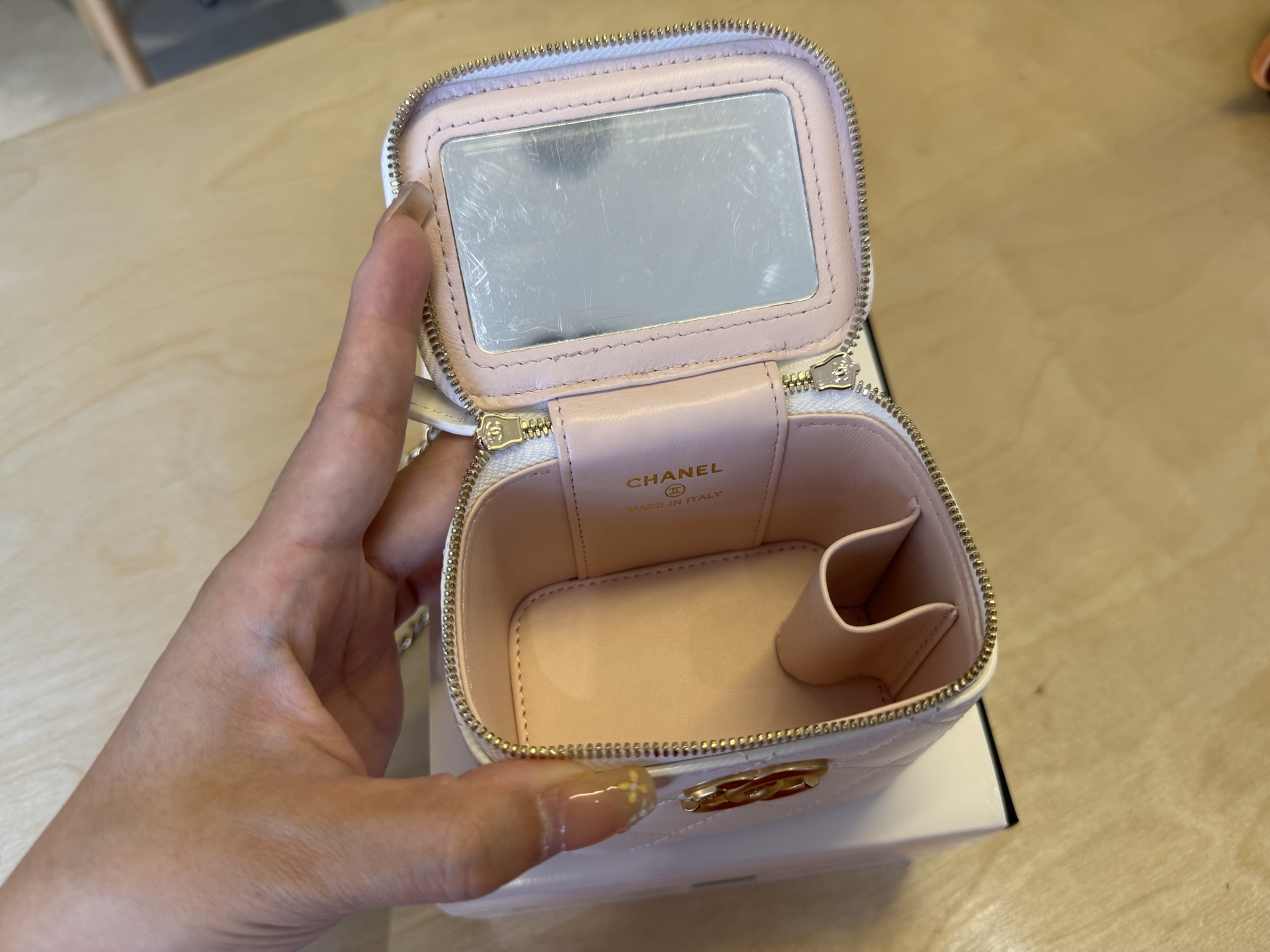 Chanel Basic Bag Cow Leather M-l