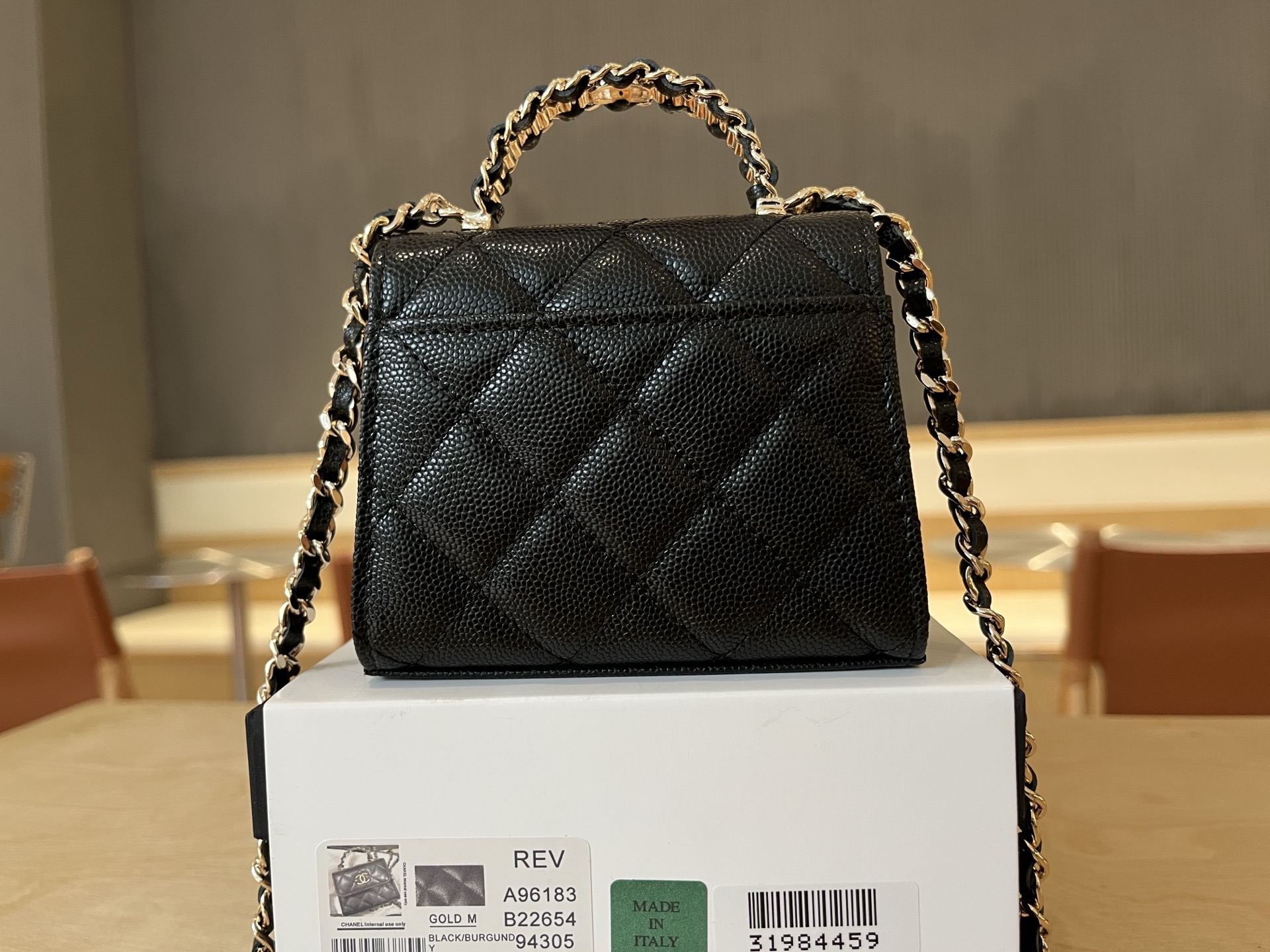 Chanel Basic Bag Cow Leather L-s
