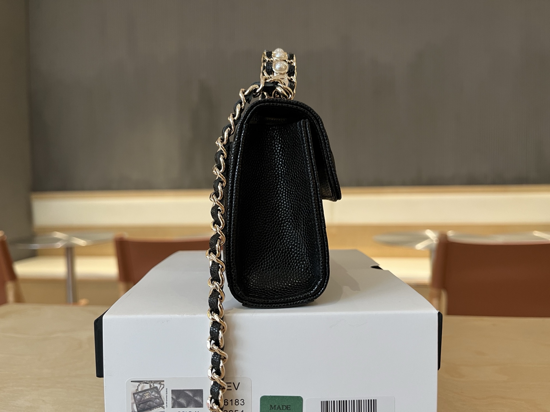 Chanel Basic Bag Cow Leather L-s