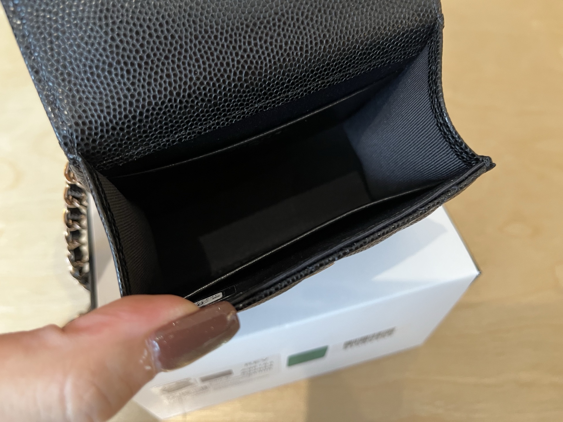 Chanel Basic Bag Cow Leather L-s