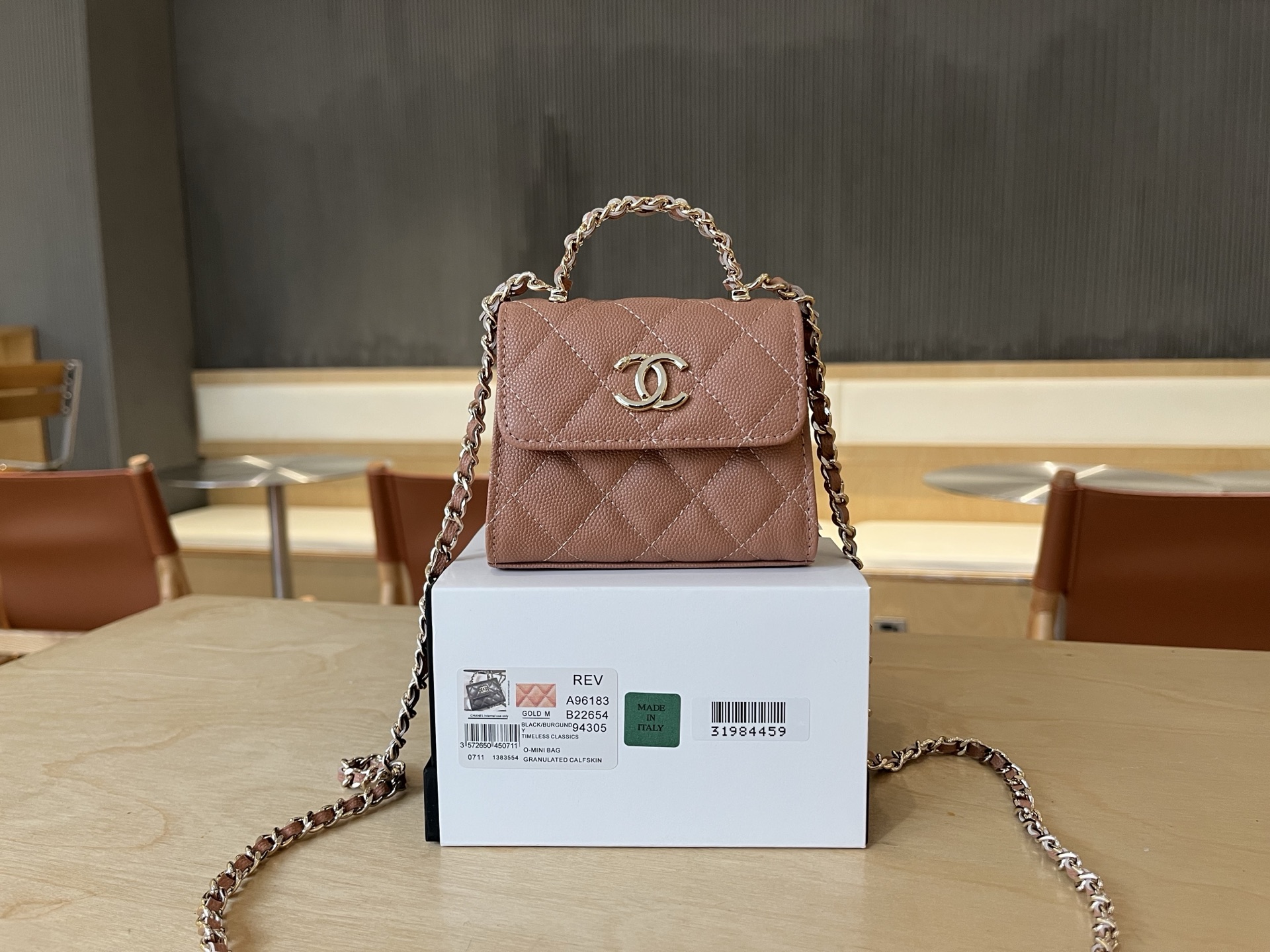 Chanel Basic Bag Cow Leather L-s