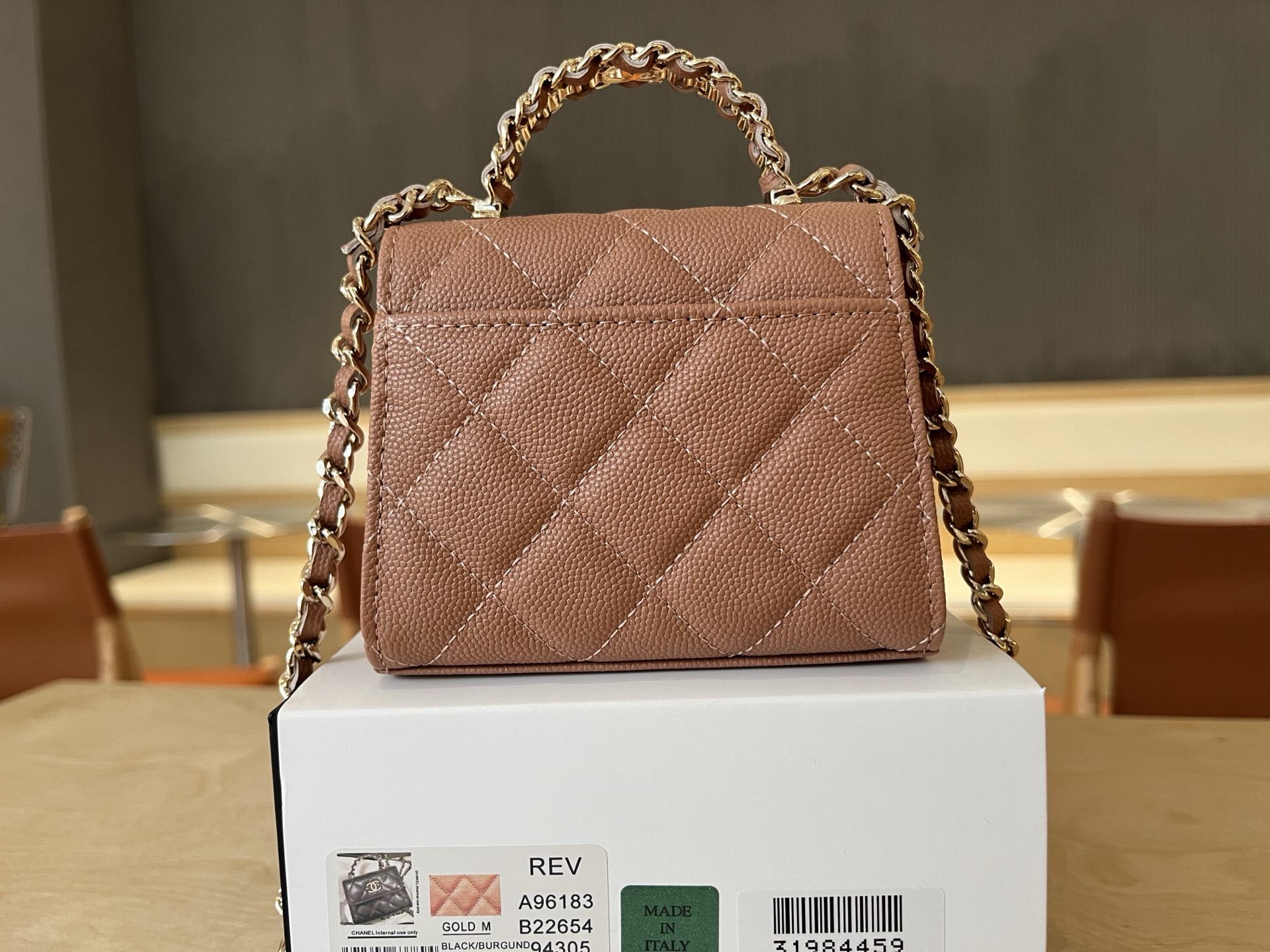 Chanel Basic Bag Cow Leather L-s