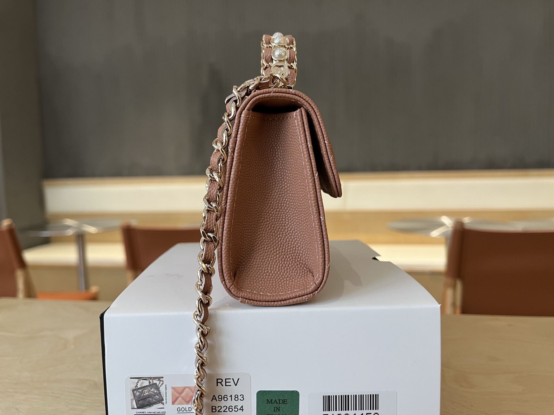 Chanel Basic Bag Cow Leather L-s