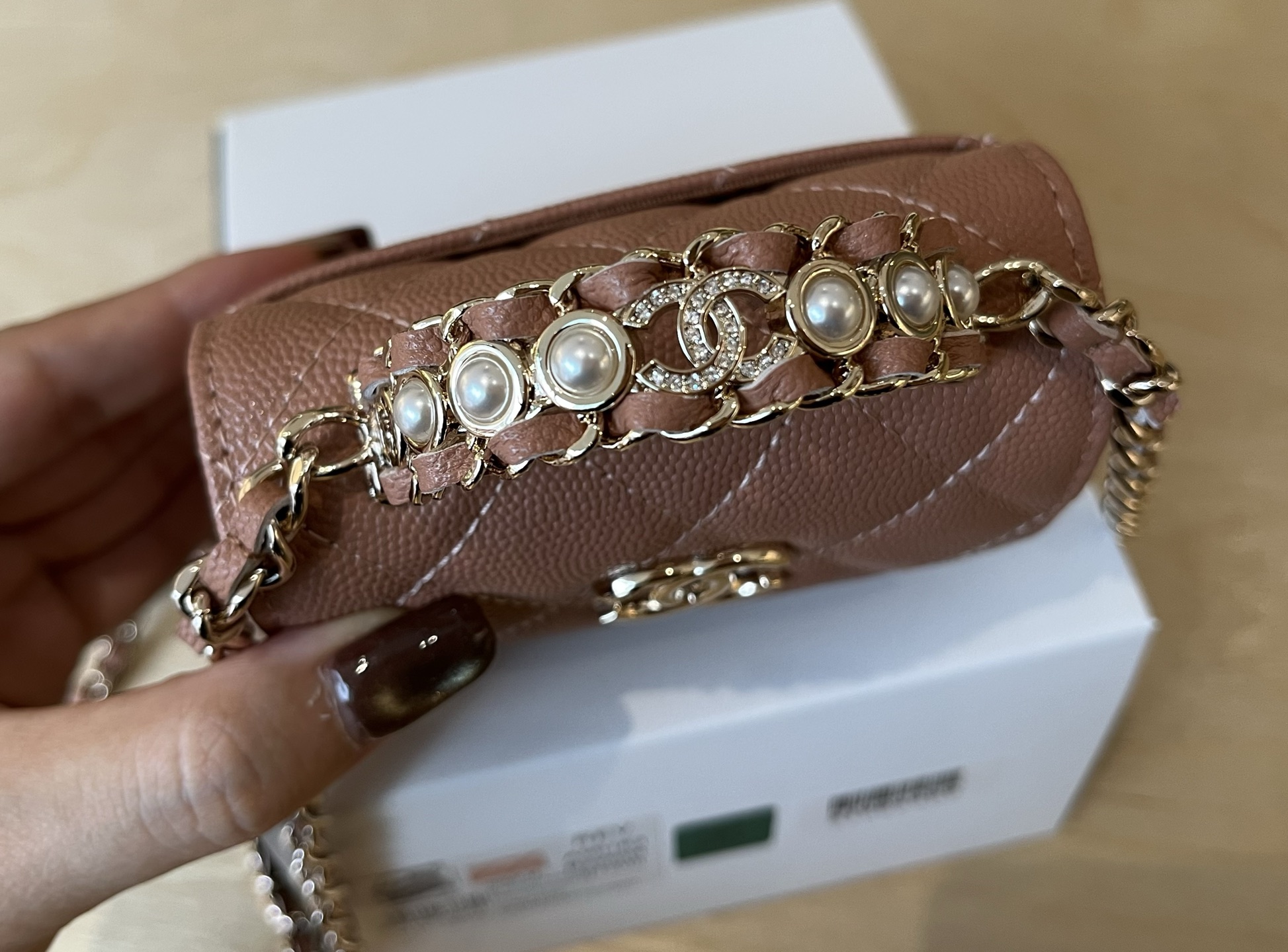 Chanel Basic Bag Cow Leather L-s