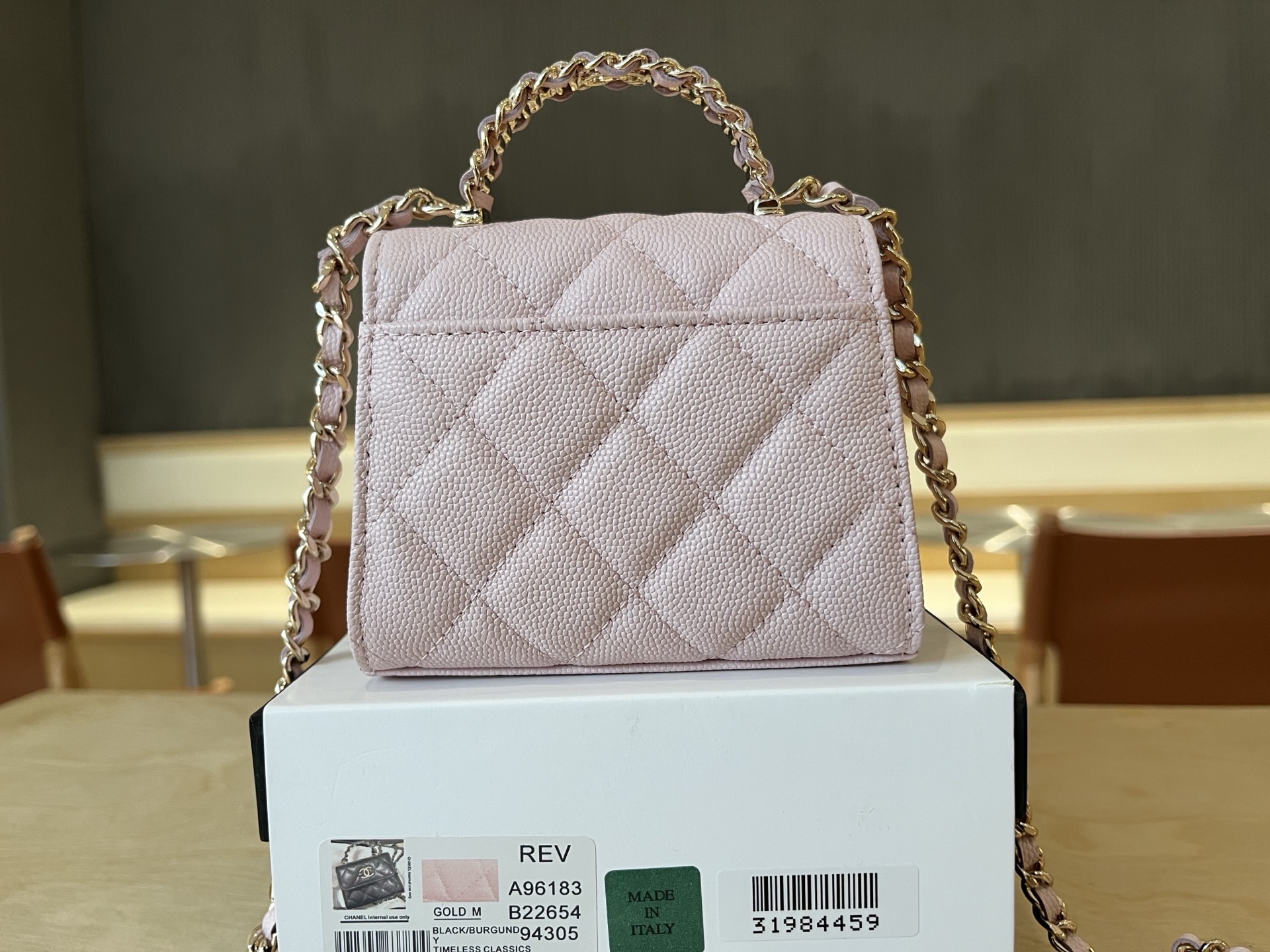 Chanel Basic Bag Cow Leather L-s