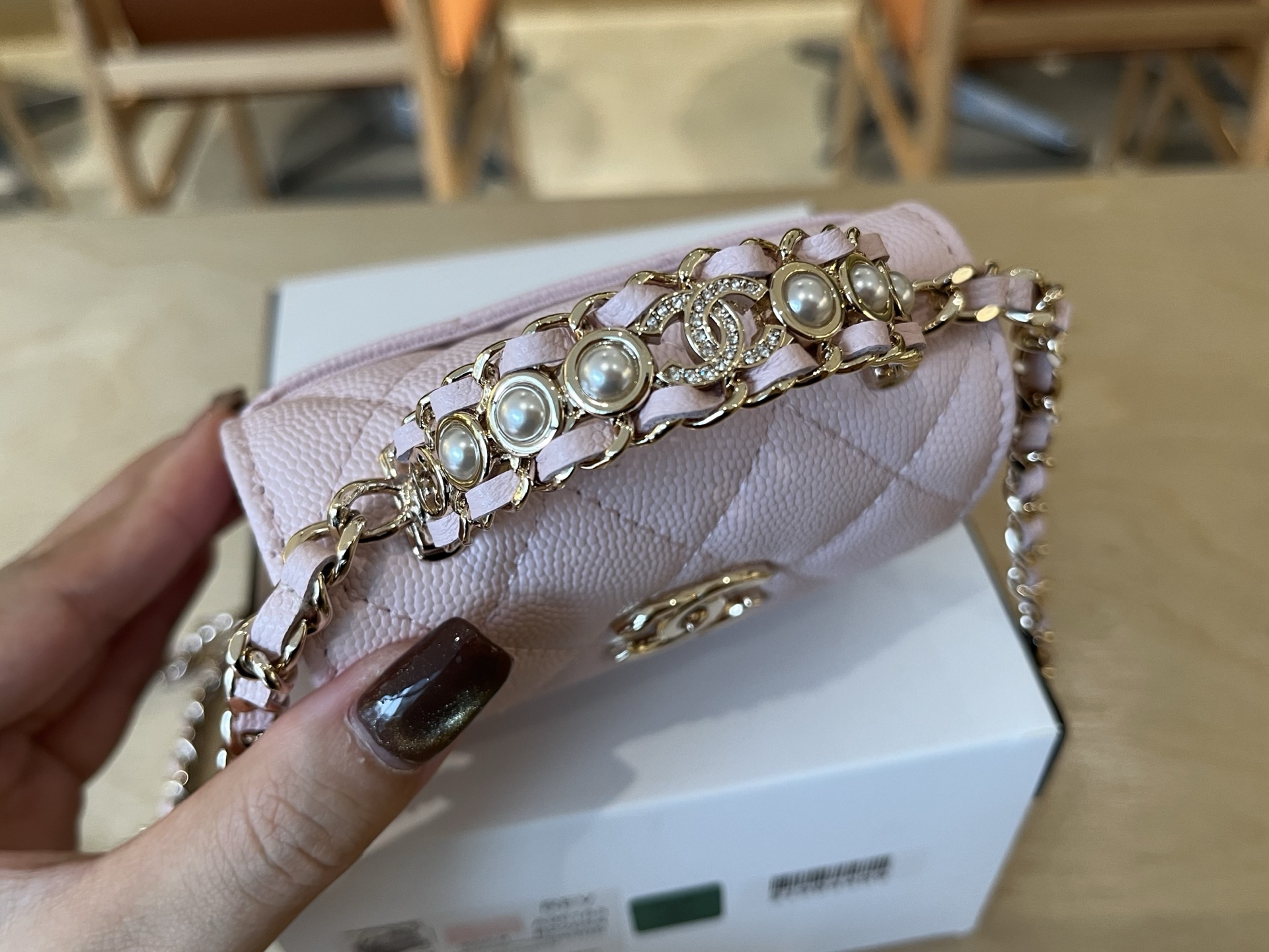 Chanel Basic Bag Cow Leather L-s