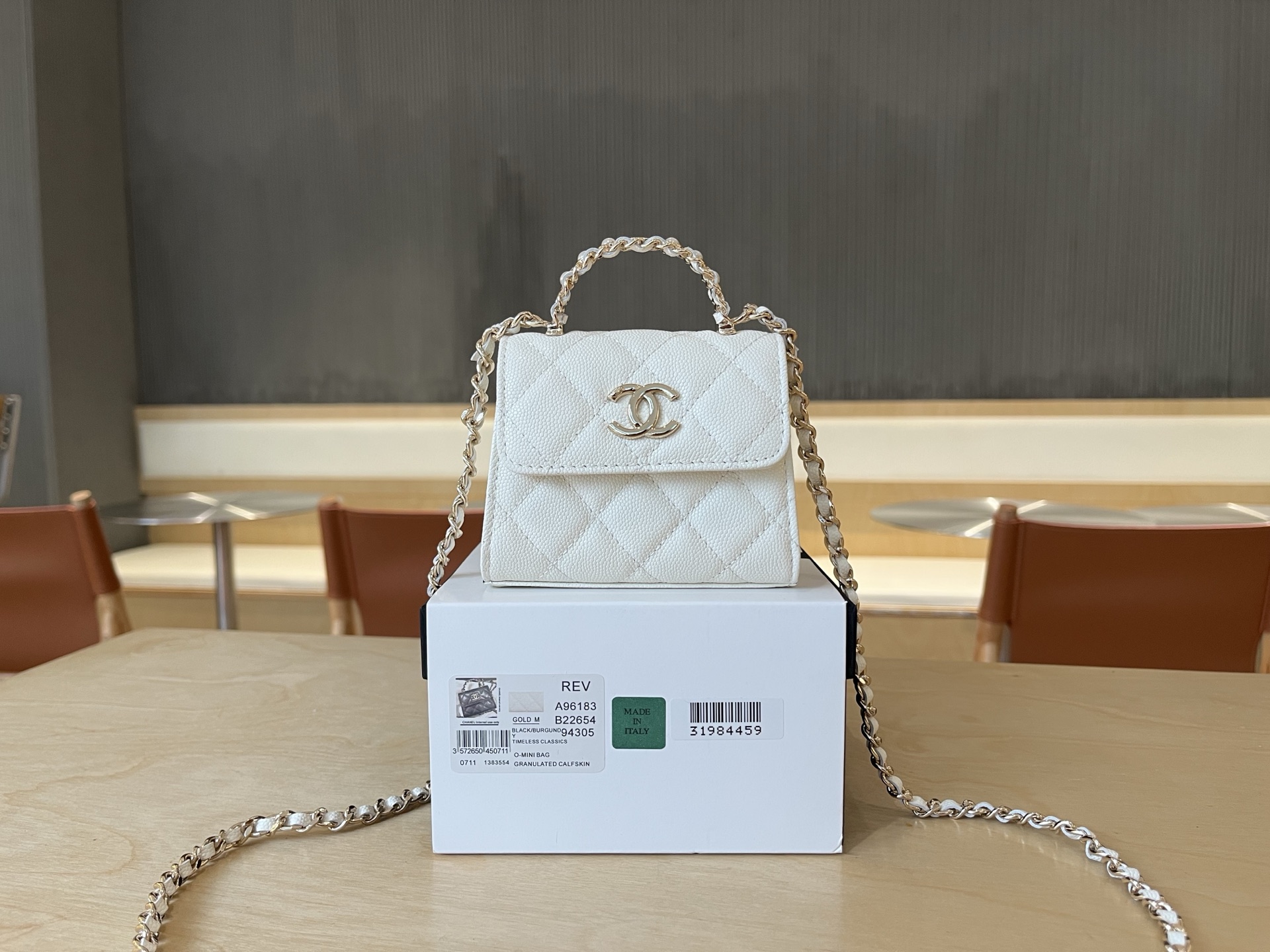 Chanel Basic Bag Cow Leather L-s