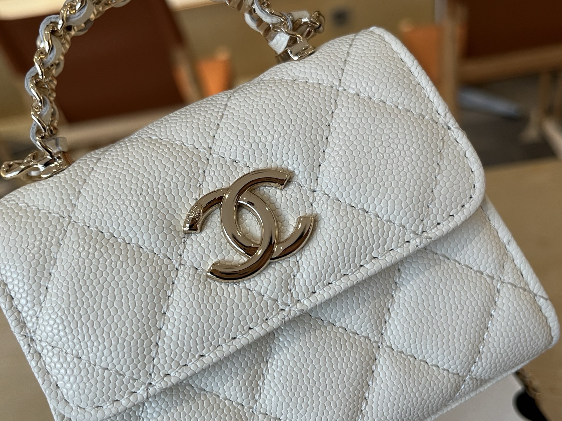 Chanel Basic Bag Cow Leather L-s