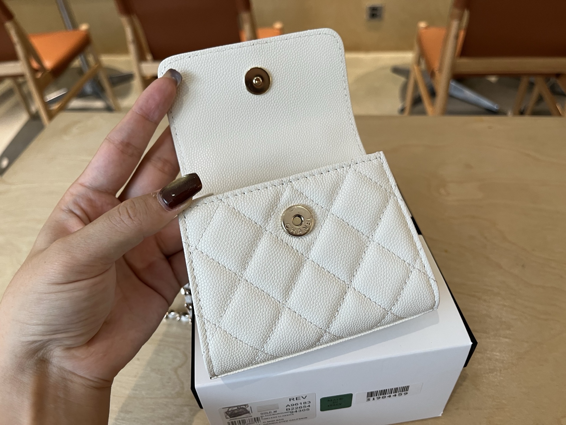 Chanel Basic Bag Cow Leather L-s