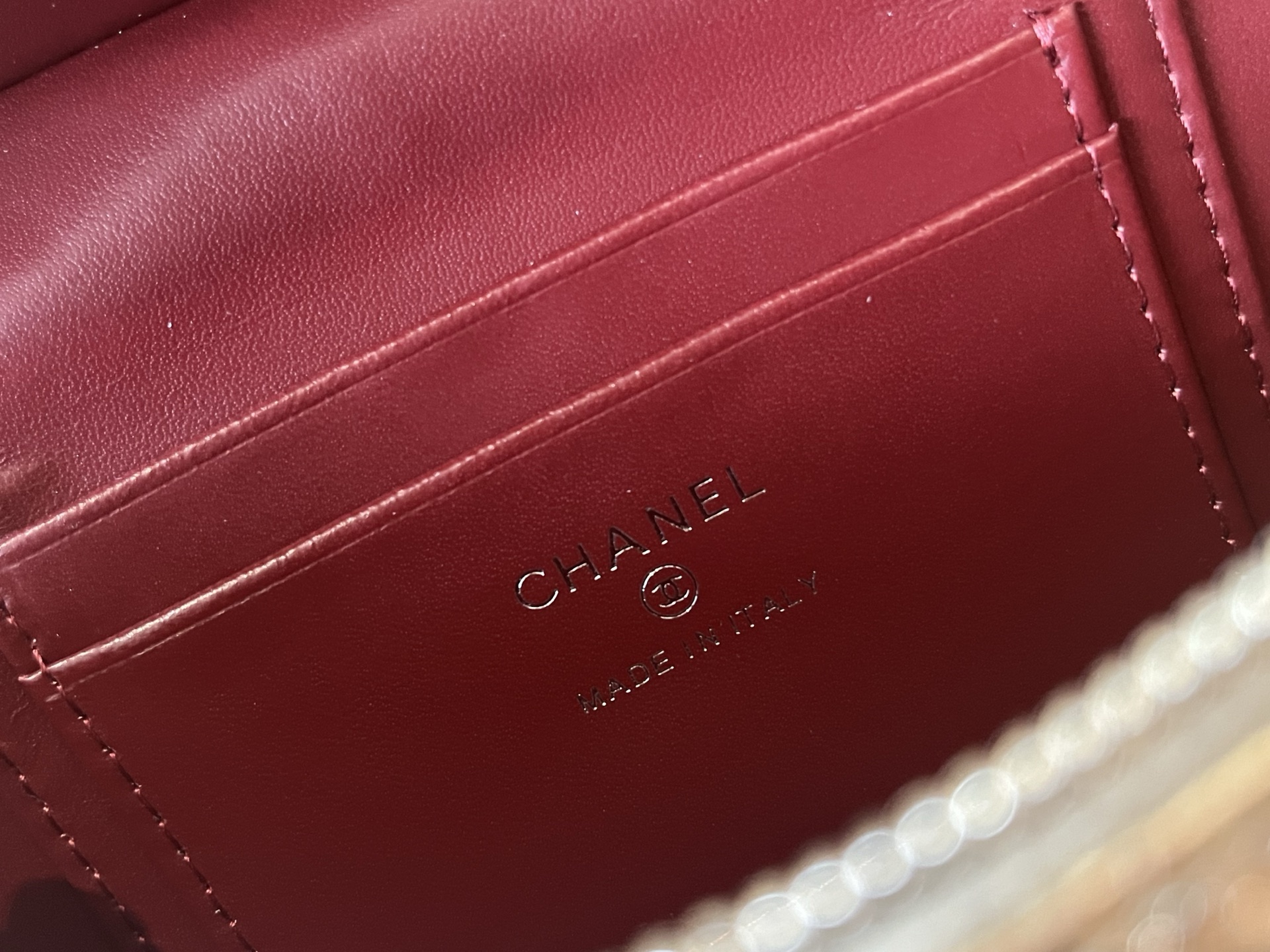 Chanel Basic Bag Cow Leather Gold M-l