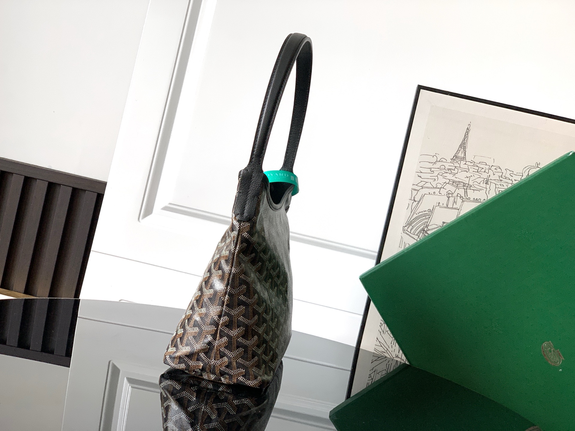 Goyard Shoulder Bag Black M