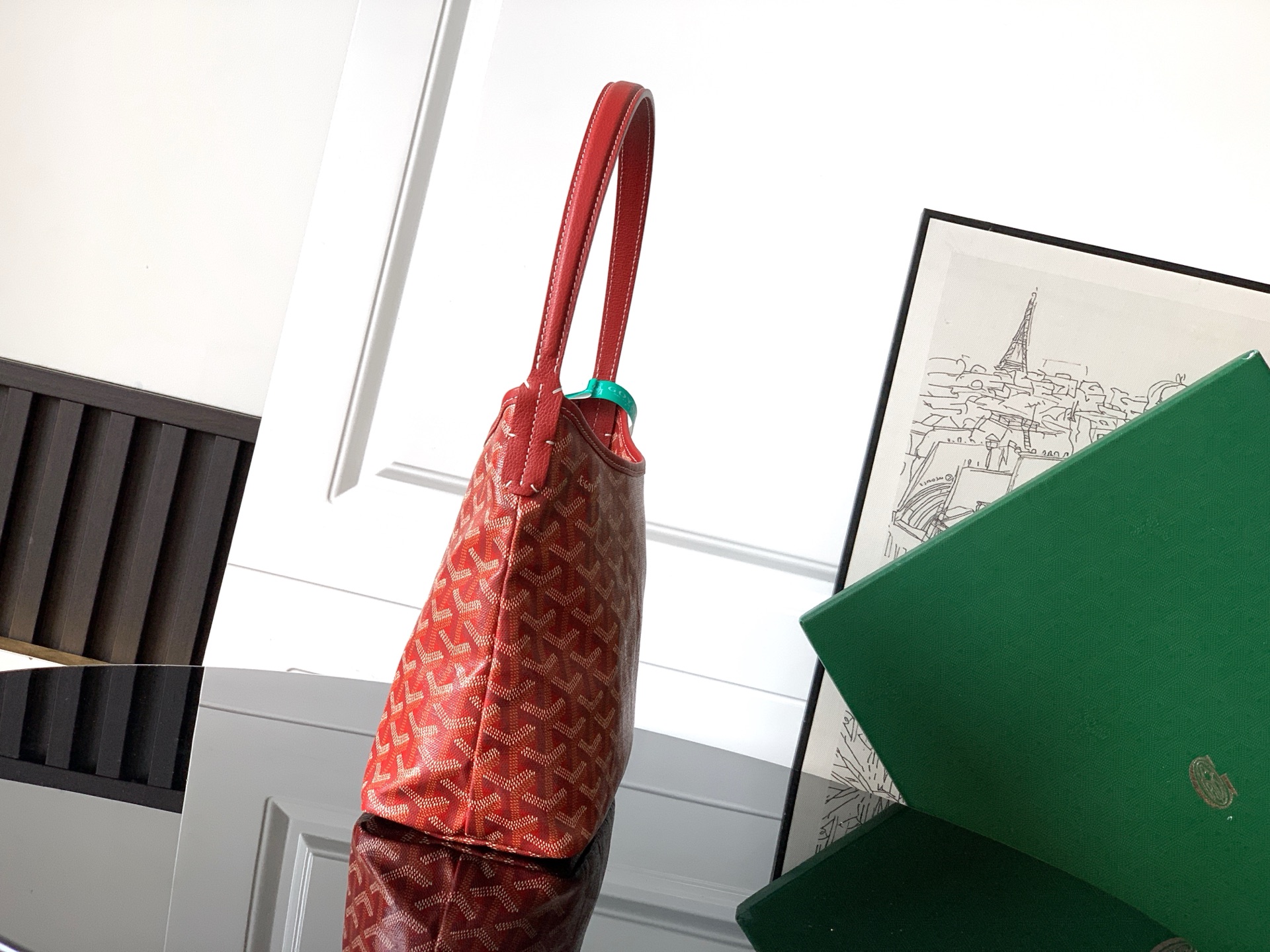 Goyard Shoulder Bag Red M