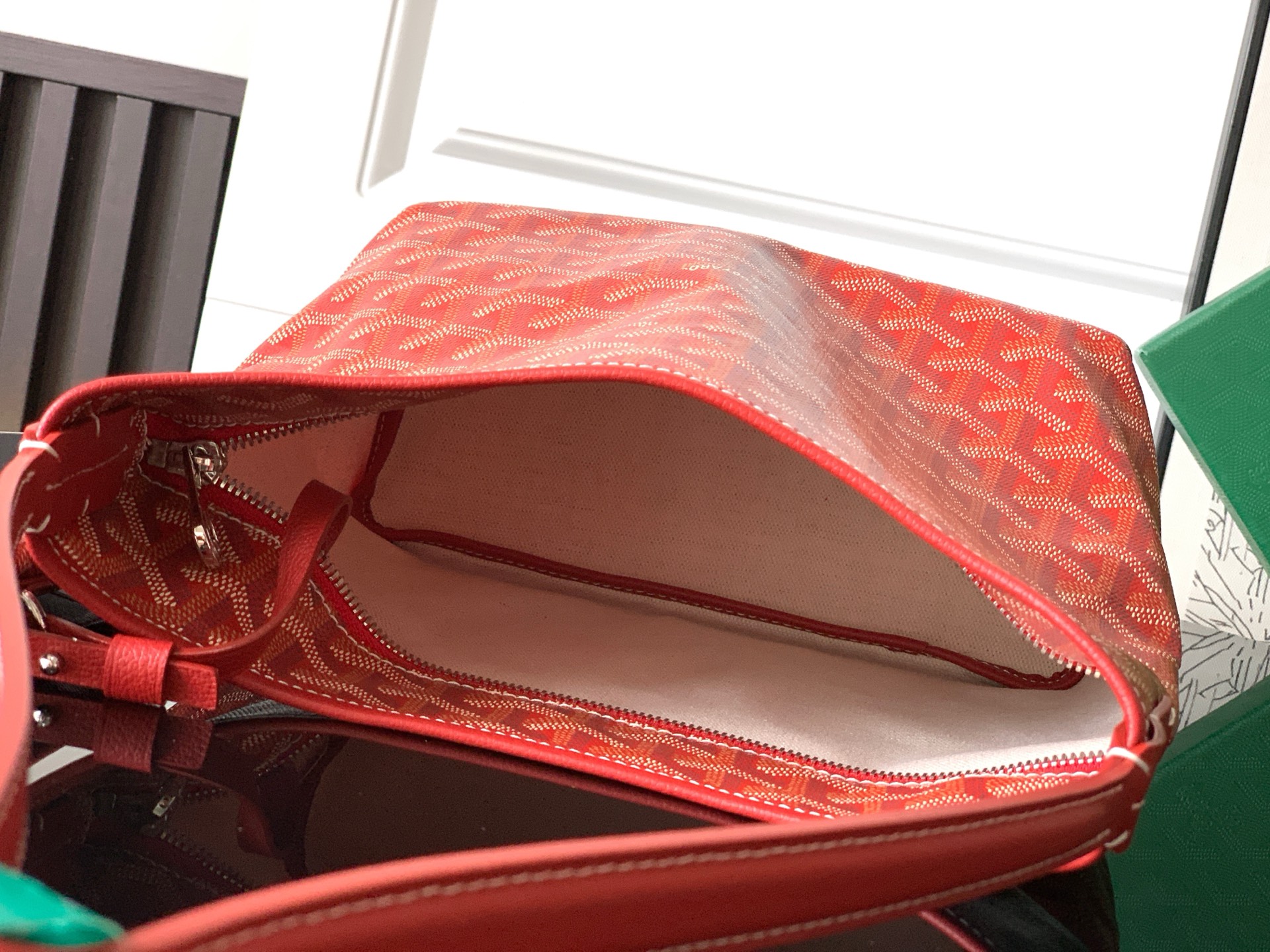 Goyard Shoulder Bag Red M