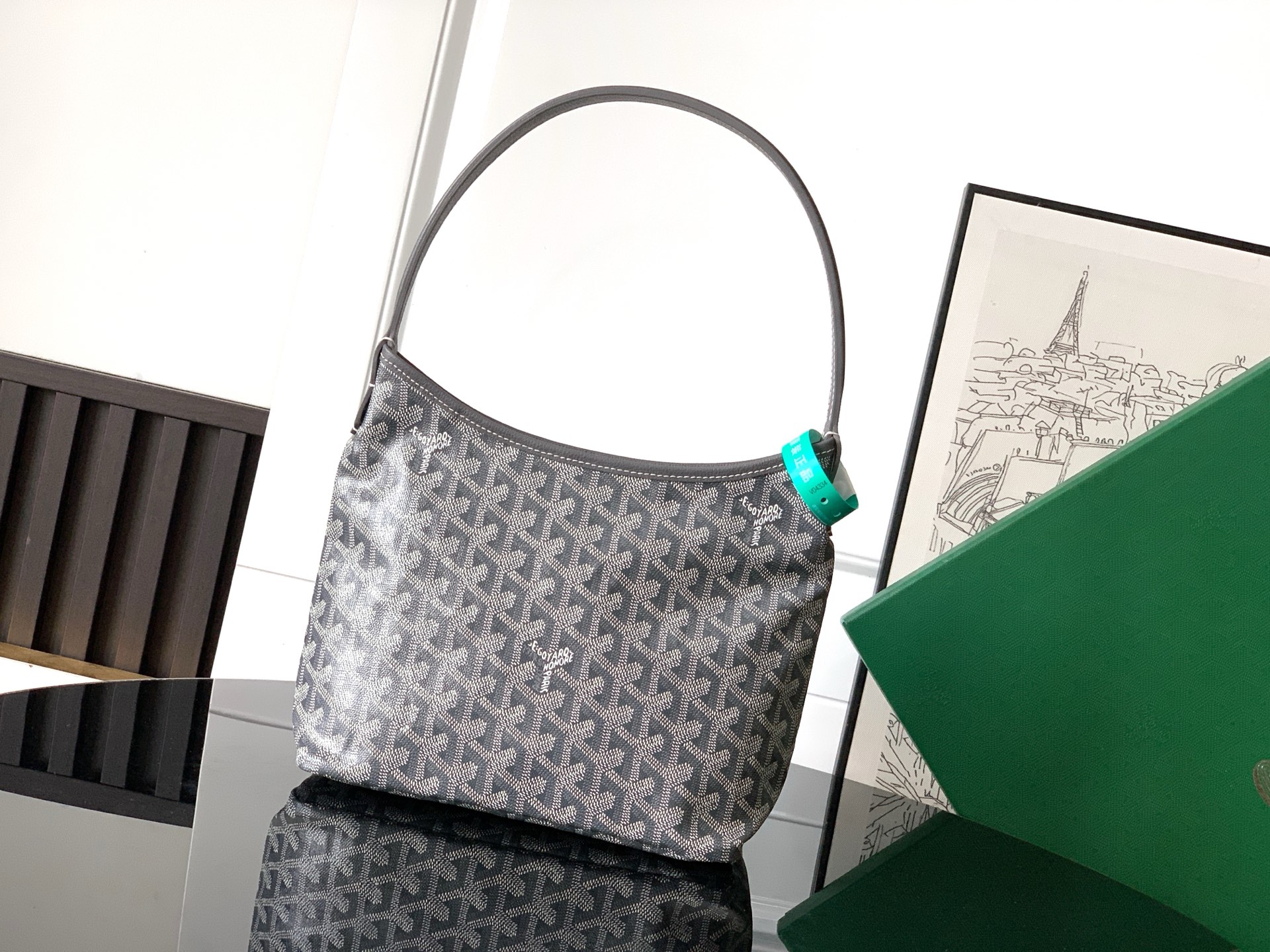 Goyard Shoulder Bag Gray M