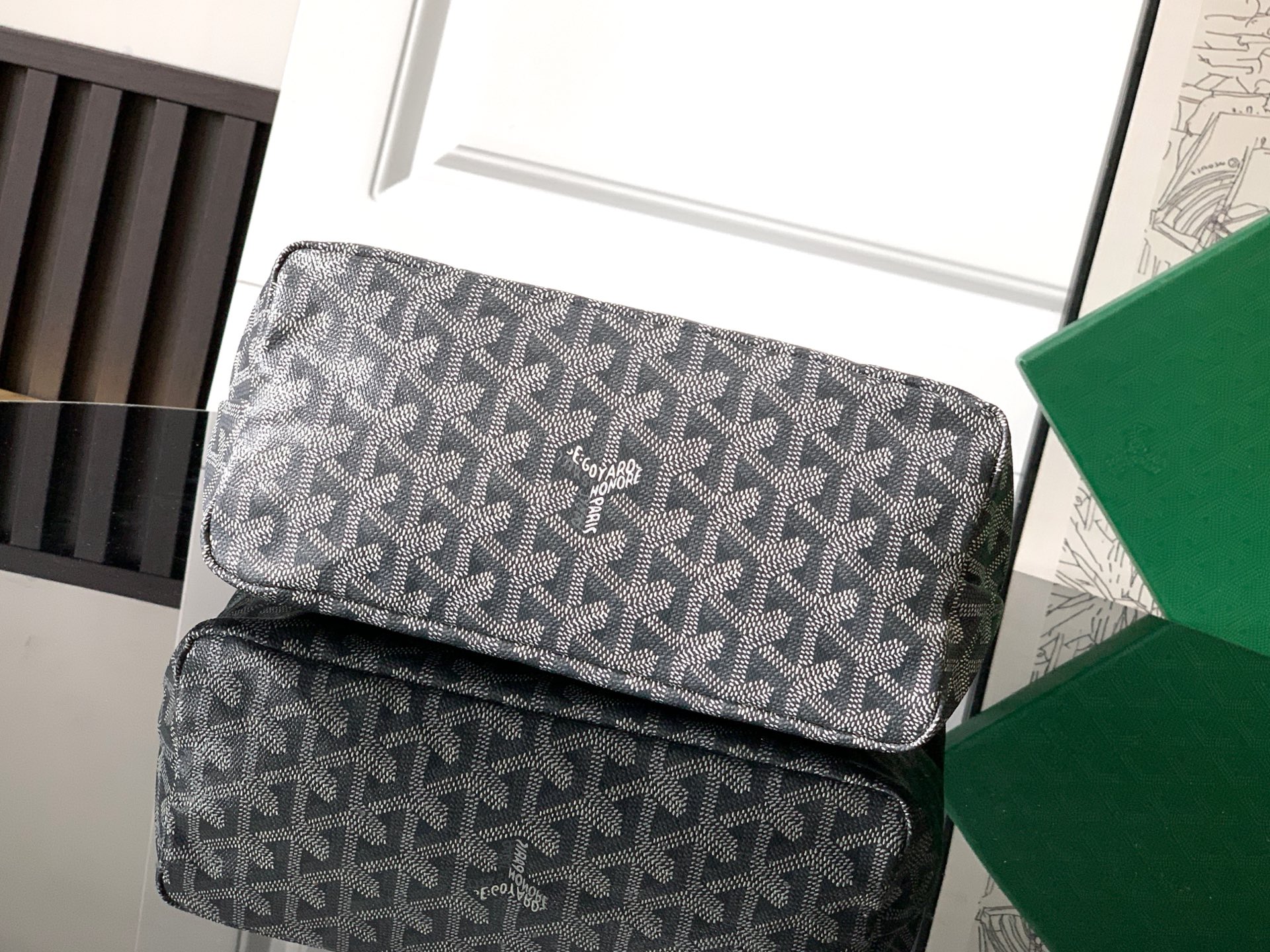 Goyard Shoulder Bag Gray M