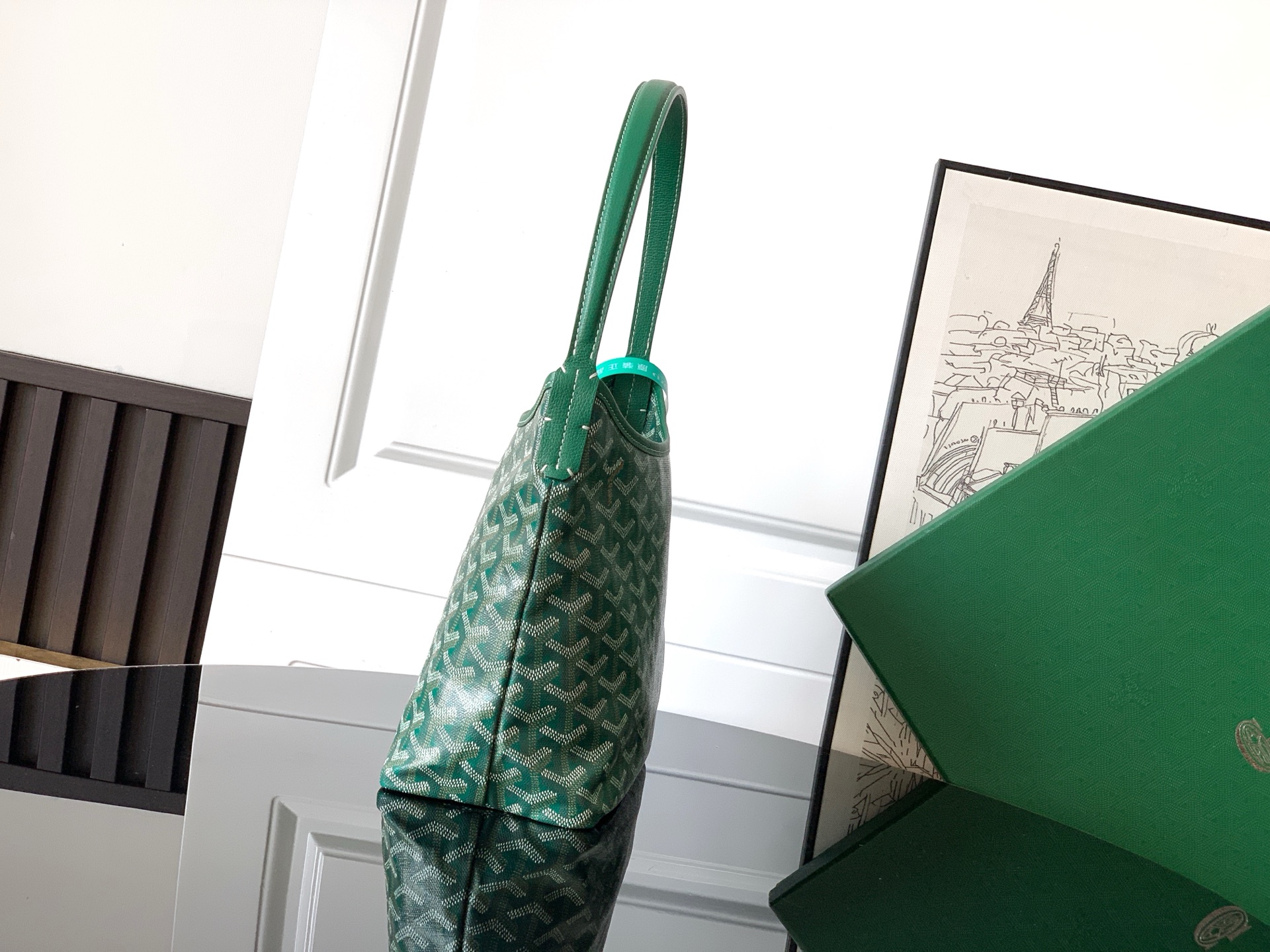 Goyard Shoulder Bag Green M